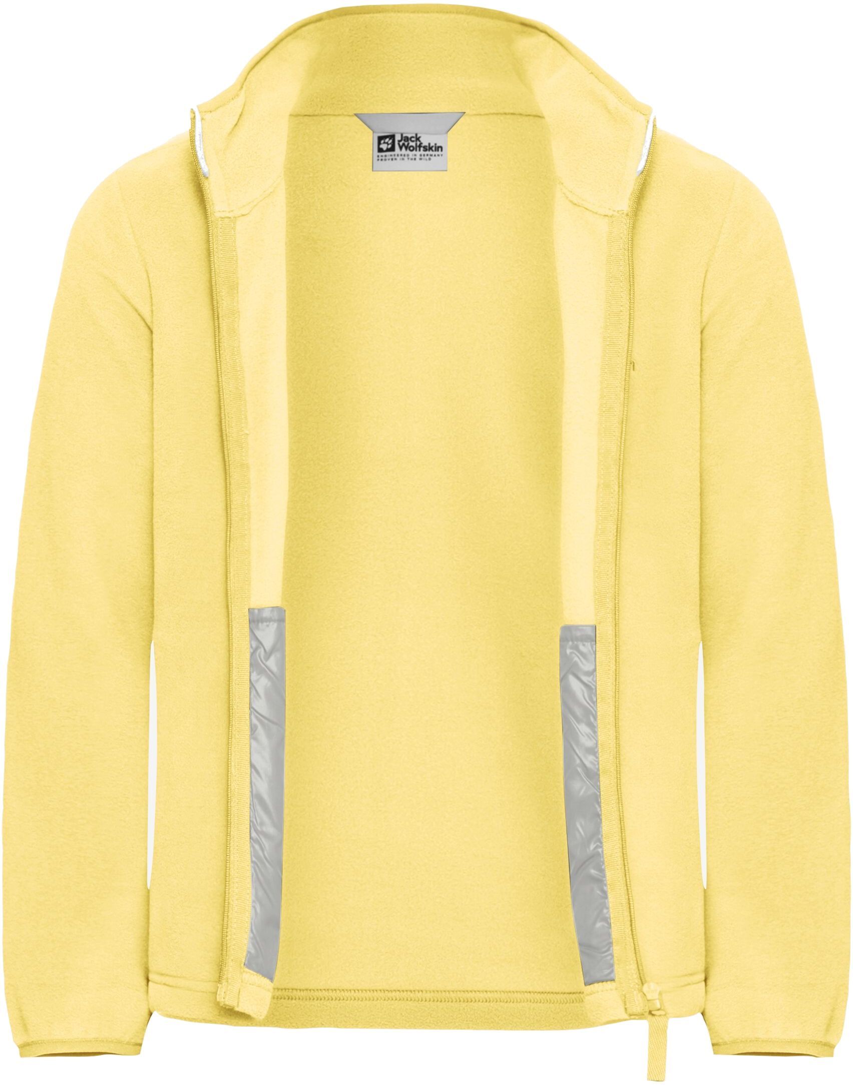 Кофта флисовая детская Jack Wolfskin Taunus Jacket K 1609482_M0064 152 желтая фото 12