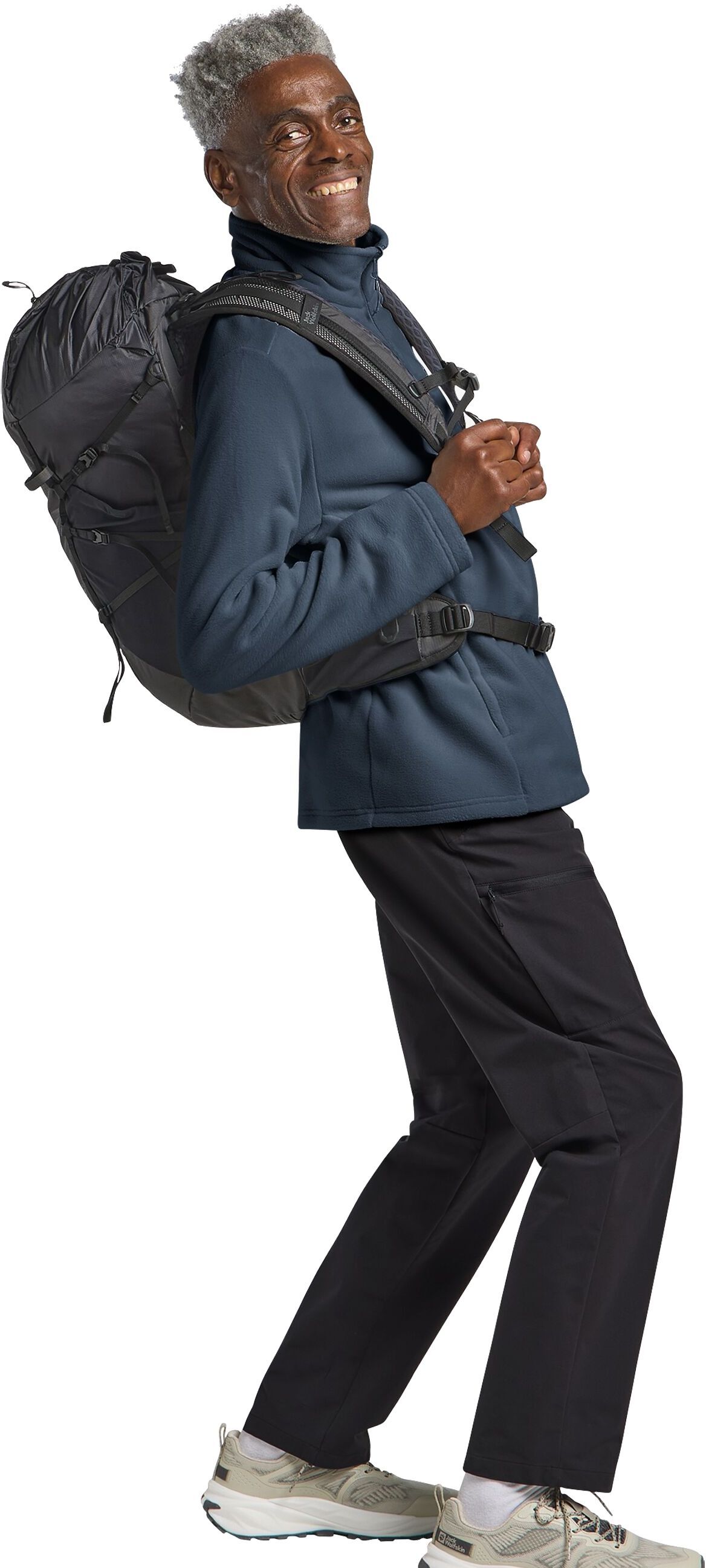 Кофта флісова чоловіча Jack Wolfskin Winterstein Fz M 1711371_C0412 XL темно-синяфото7