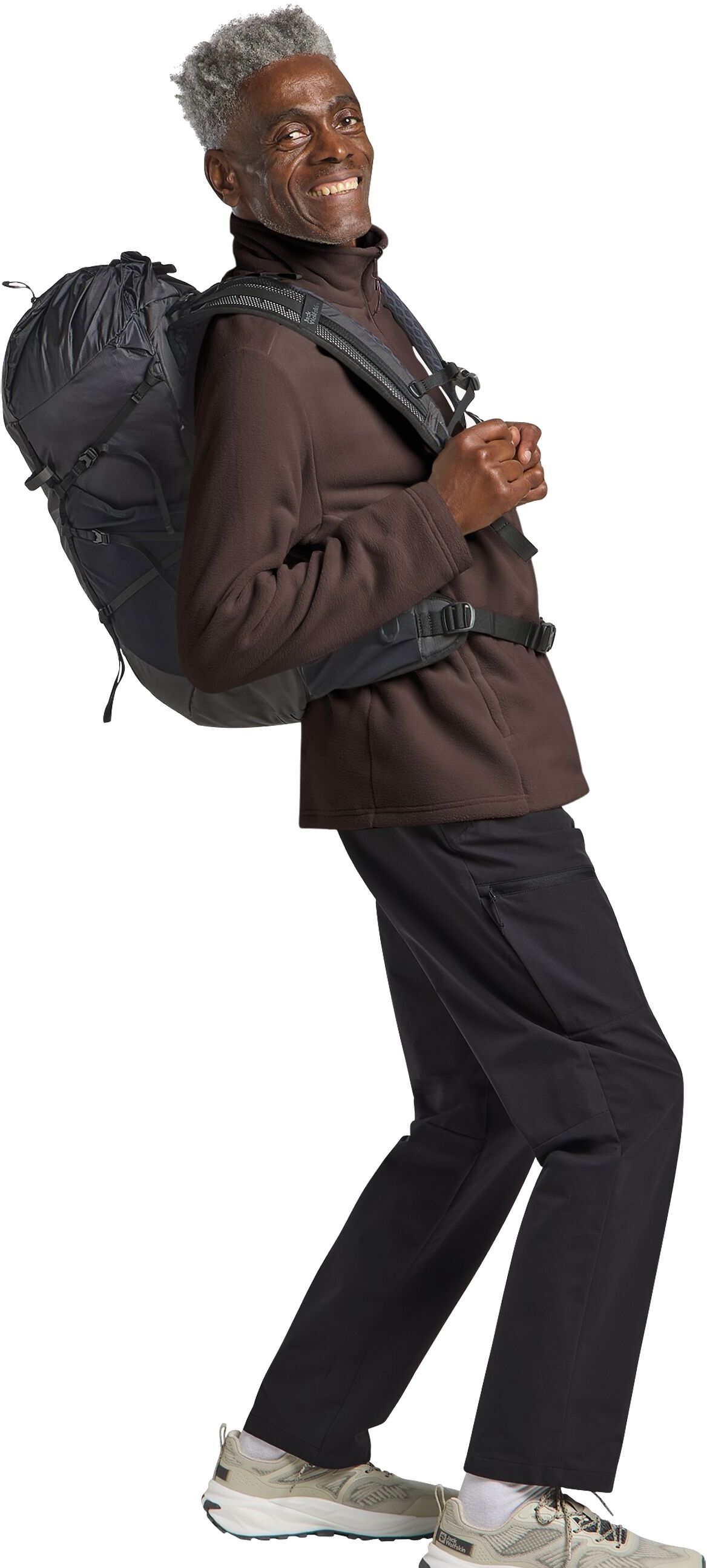 Кофта флисовая мужская Jack Wolfskin Winterstein Fz M 1711371_D0108 XXL коричневая фото 7