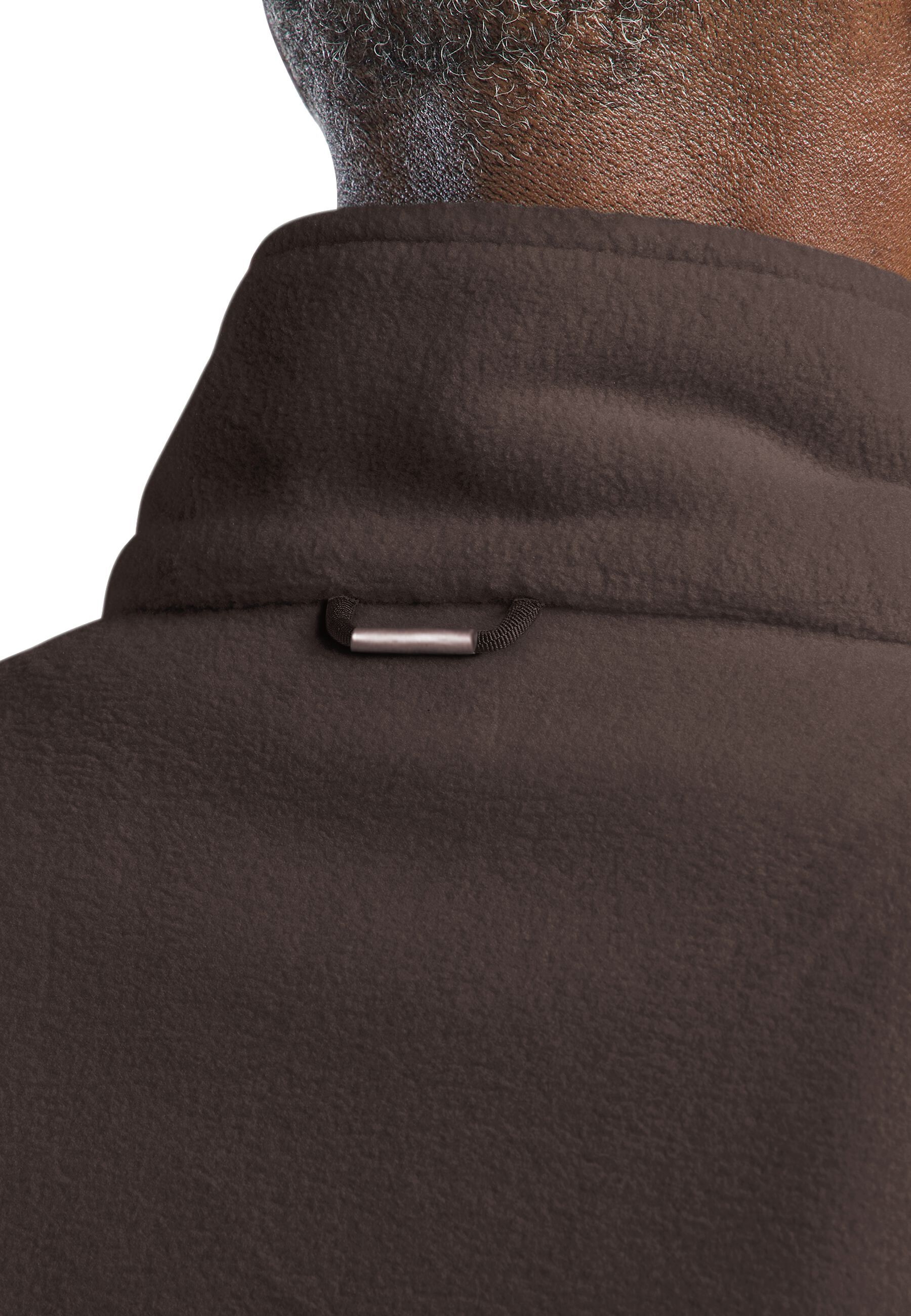Кофта флисовая мужская Jack Wolfskin Winterstein Fz M 1711371_D0108 XXL коричневая фото 3