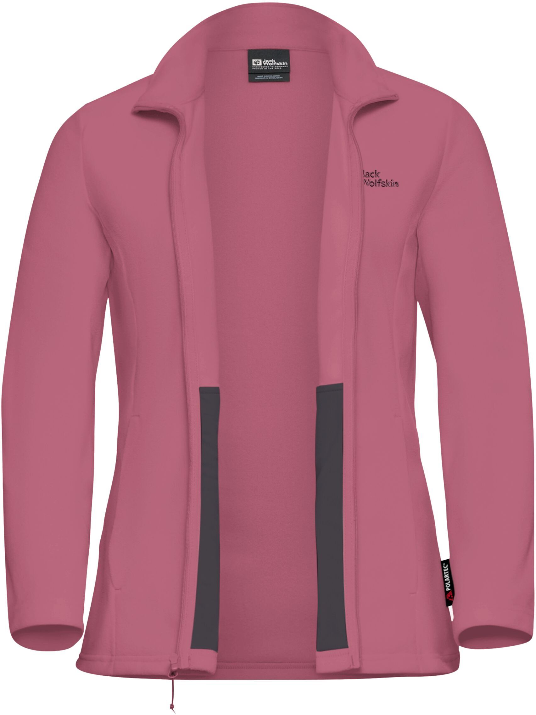 Кофта флісова жіноча Jack Wolfskin Taunus Fz W 1711391_5114 L рожевафото9