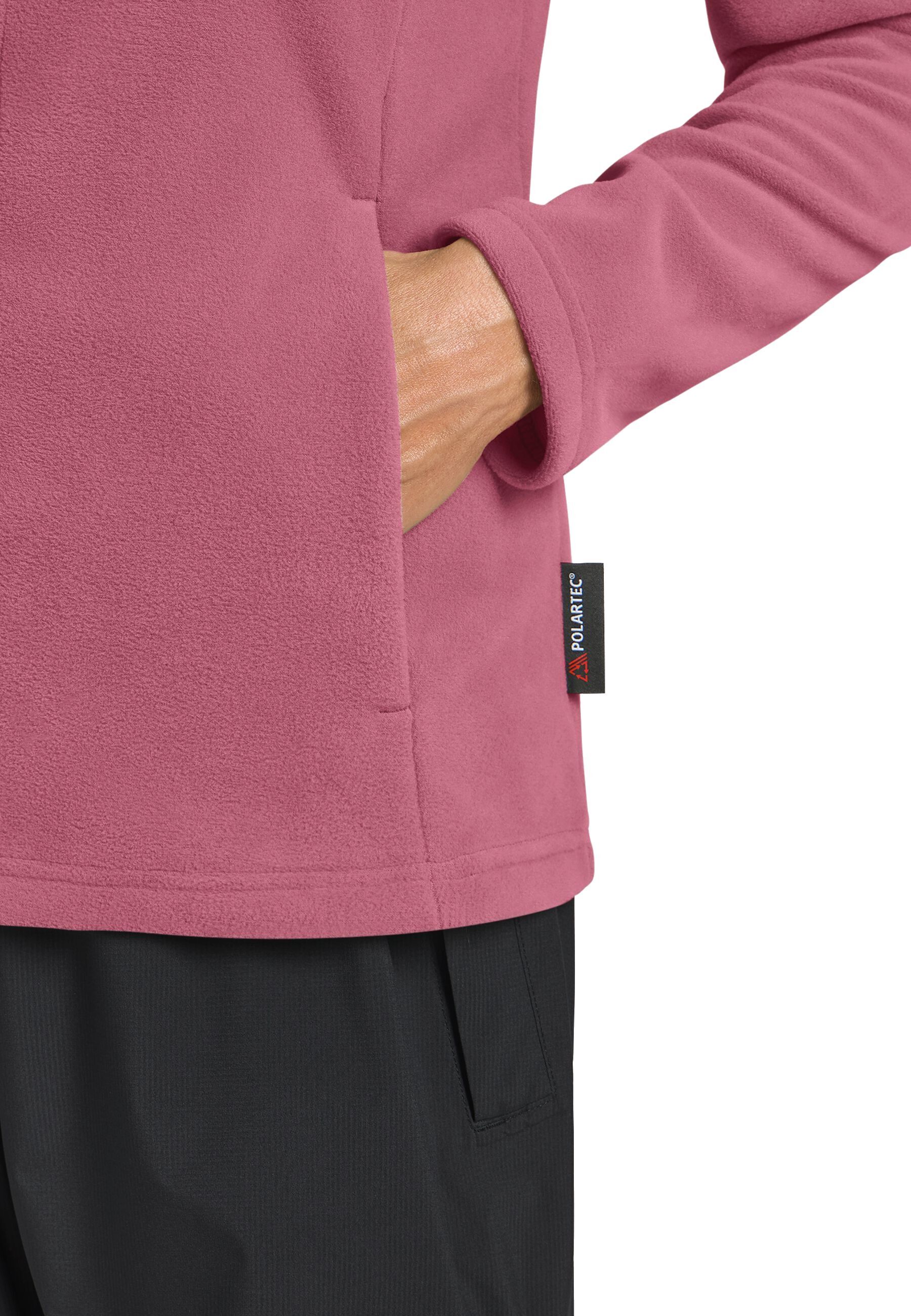 Кофта флісова жіноча Jack Wolfskin Taunus Fz W 1711391_5114 L рожевафото6