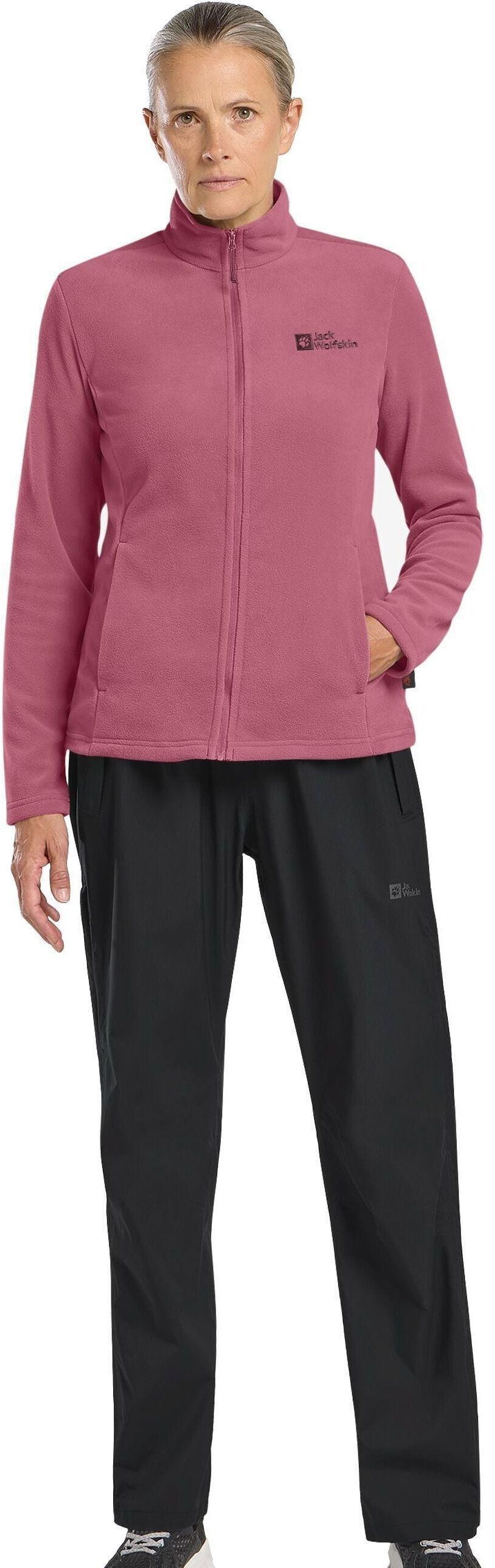 Кофта флісова жіноча Jack Wolfskin Taunus Fz W 1711391_5114 L рожевафото7