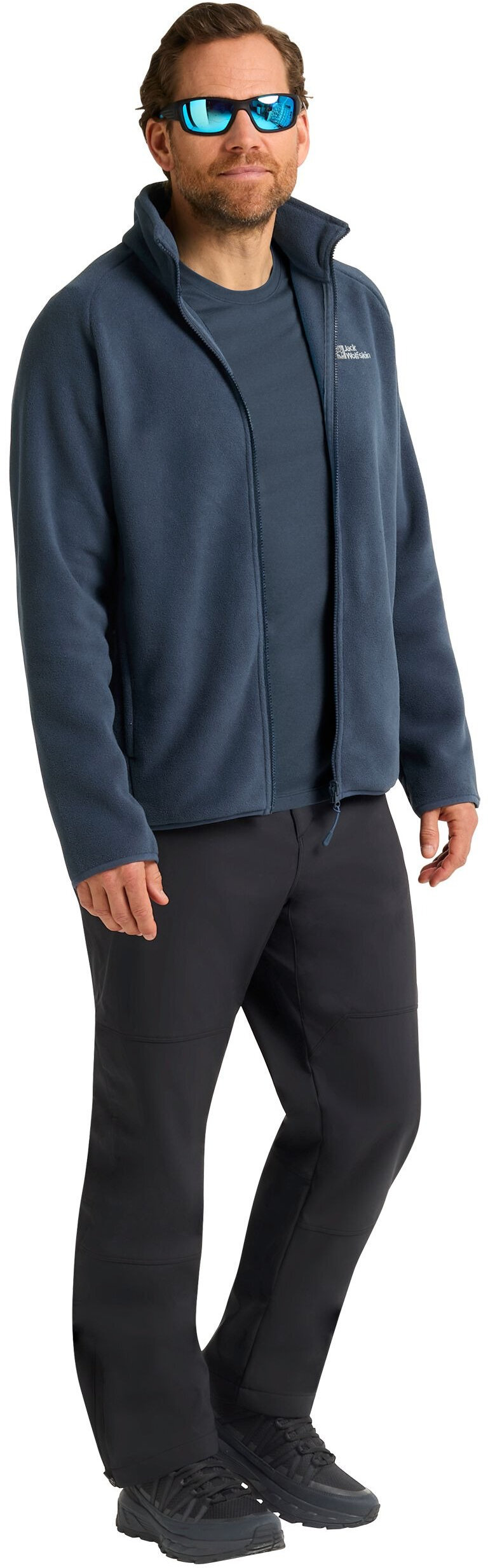 Лонгслив мужской Jack Wolfskin Sky Thermal L/S M 1808682_C0412 XXL синий фото 3
