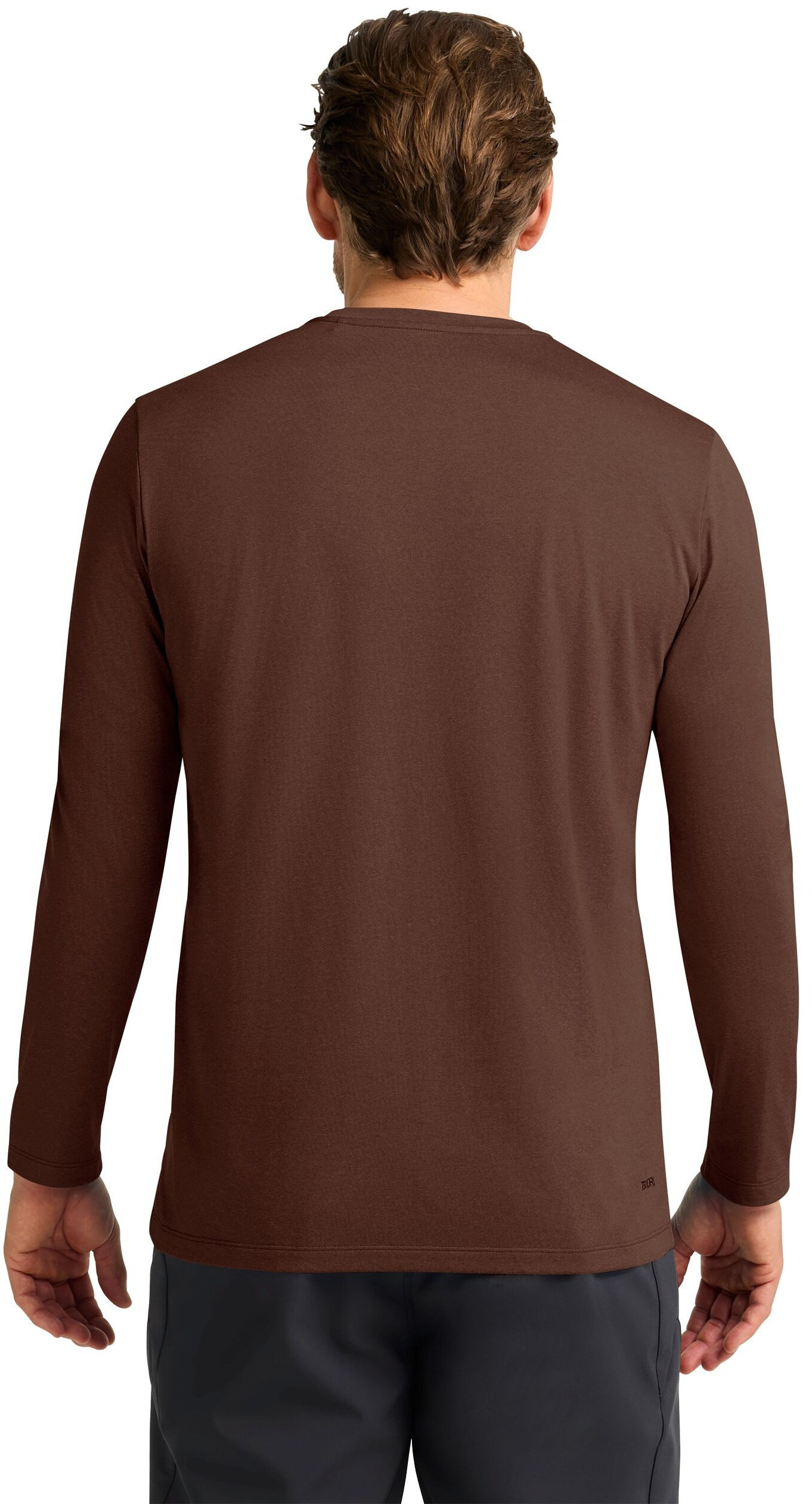 Лонгслів чоловіча Jack Wolfskin Sky Thermal L/S M 1808682_D0107 XXL коричневийфото