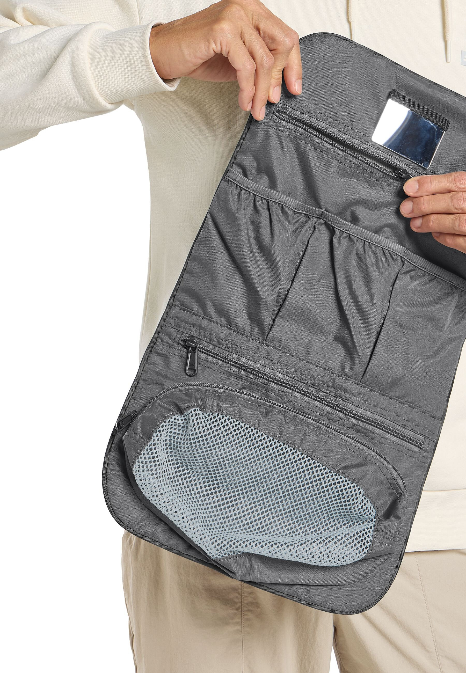 Несесер Jack Wolfskin Konya Waschsalon 8007841_6945 сірийфото8