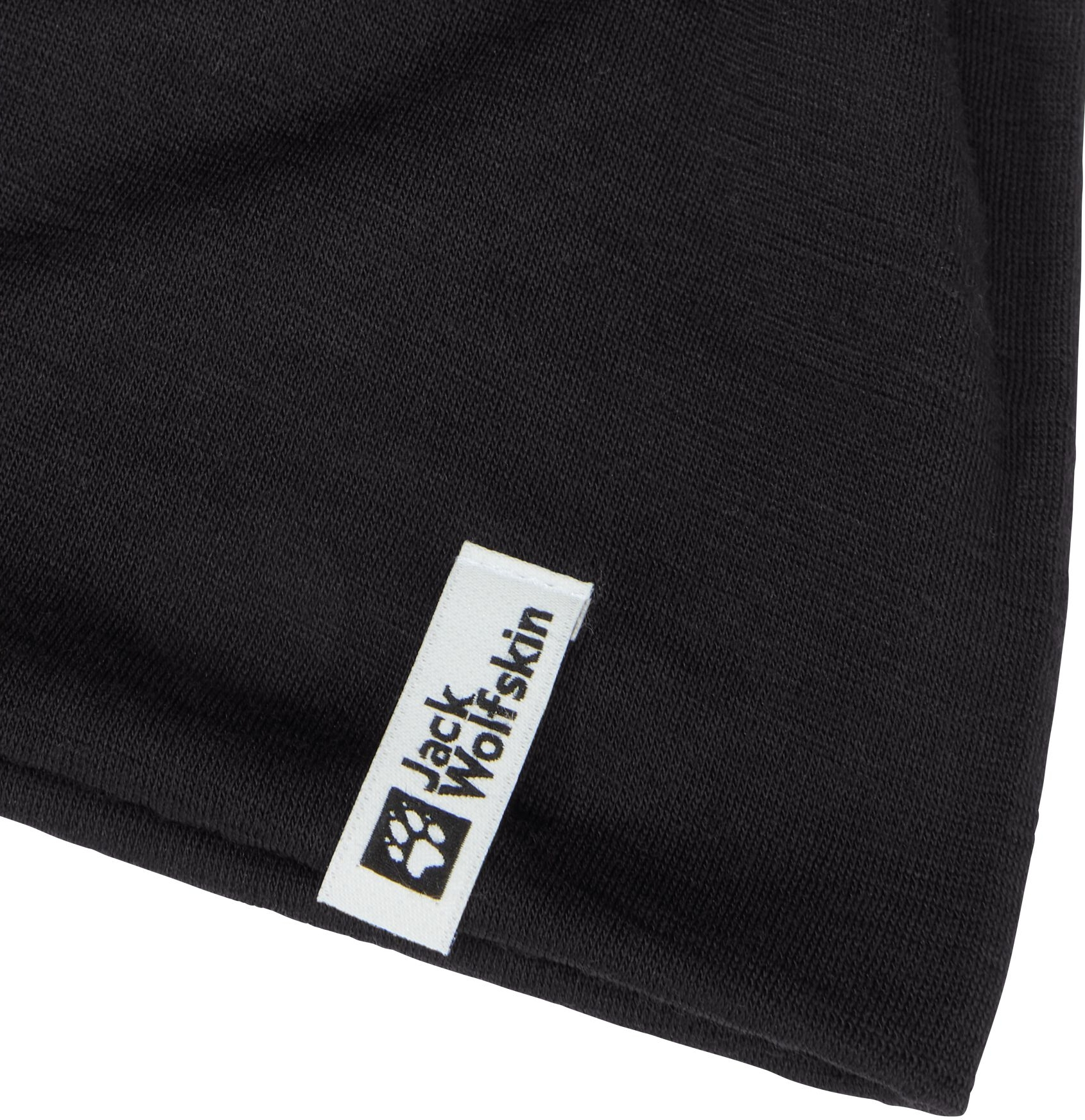 Шапка Jack Wolfskin Merino Beanie A60110_6000 черная фото 7