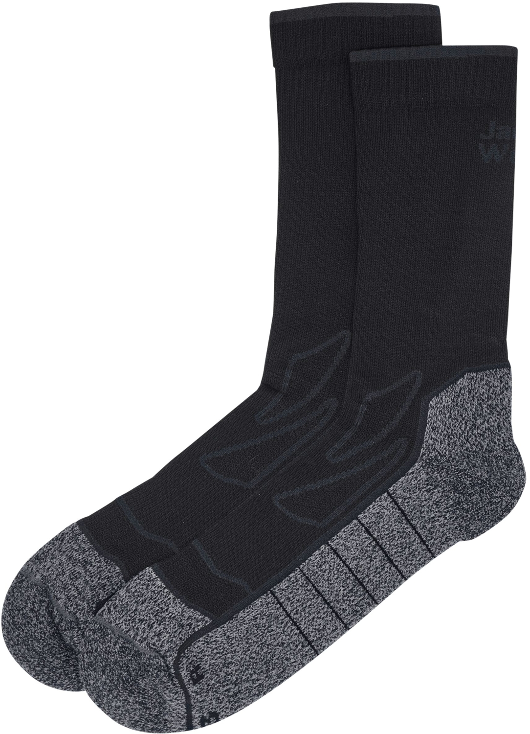 Носки трекинг Jack Wolfskin Vojo Sock Cl C A60133_6000 41-43 черные фото