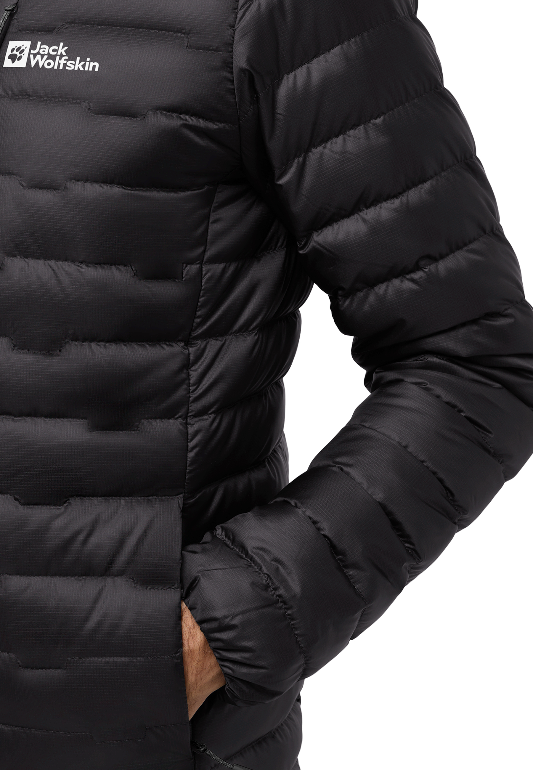 Пуховик мужской Jack Wolfskin Passamani Down Hoody M Rds A61831_6350 XXL темно-серый фото 