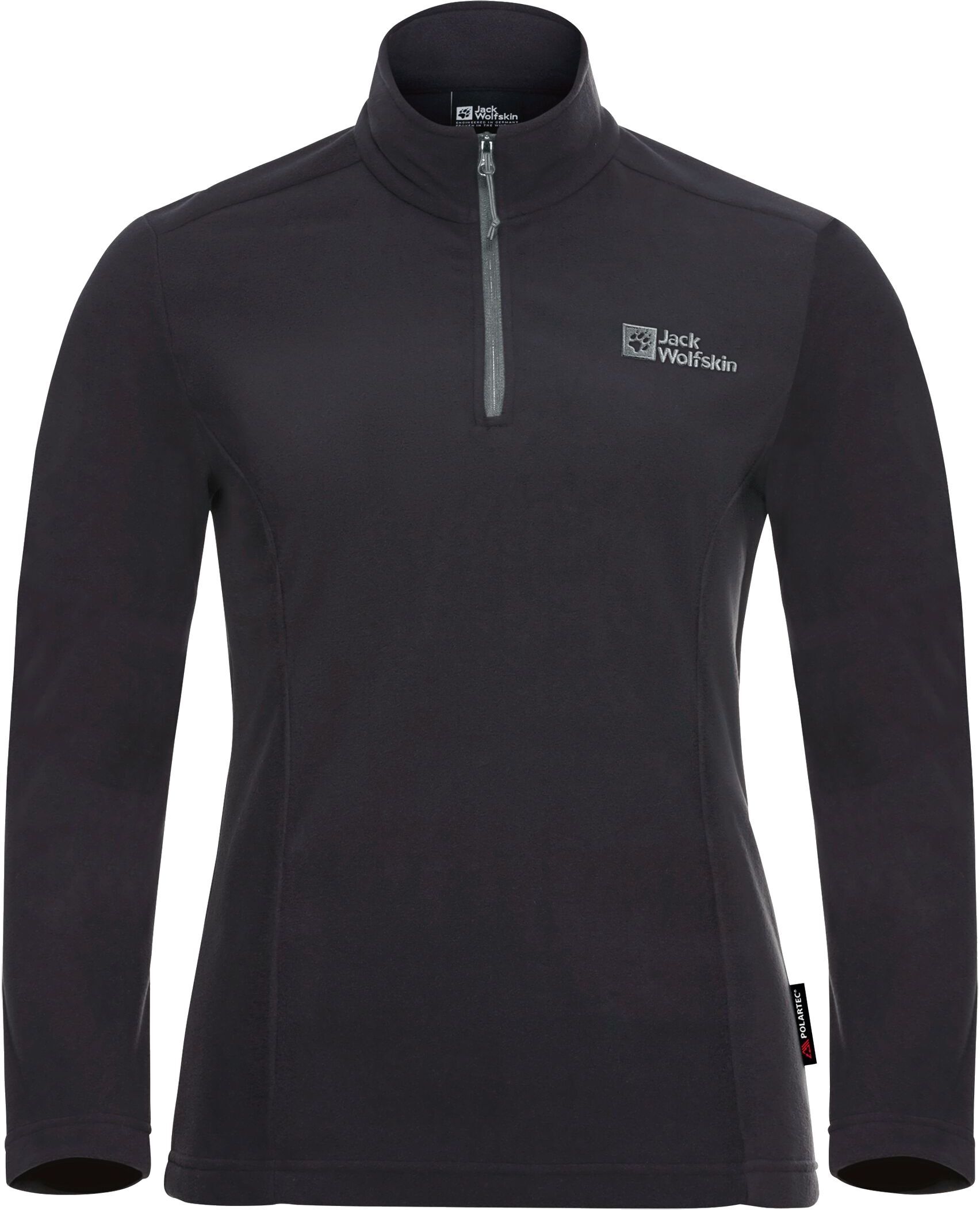 Кофта женская флисовая Jack Wolfskin Taunus Hz W 1709532_6000 L черная фото 8