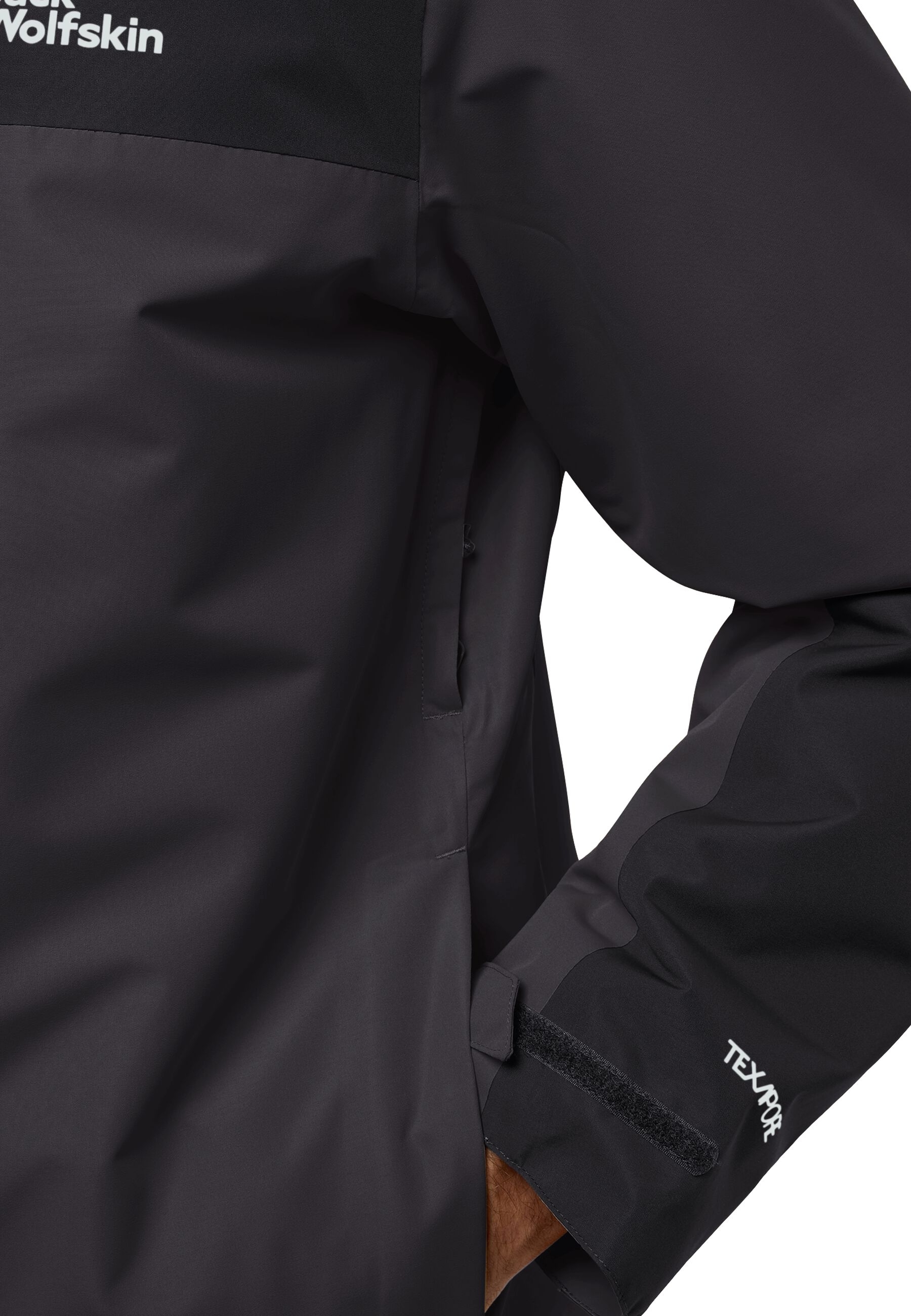 Куртка чоловіча Jack Wolfskin Jasper 3In1 Jkt M A61858_6350 XXL темно-сірафото16