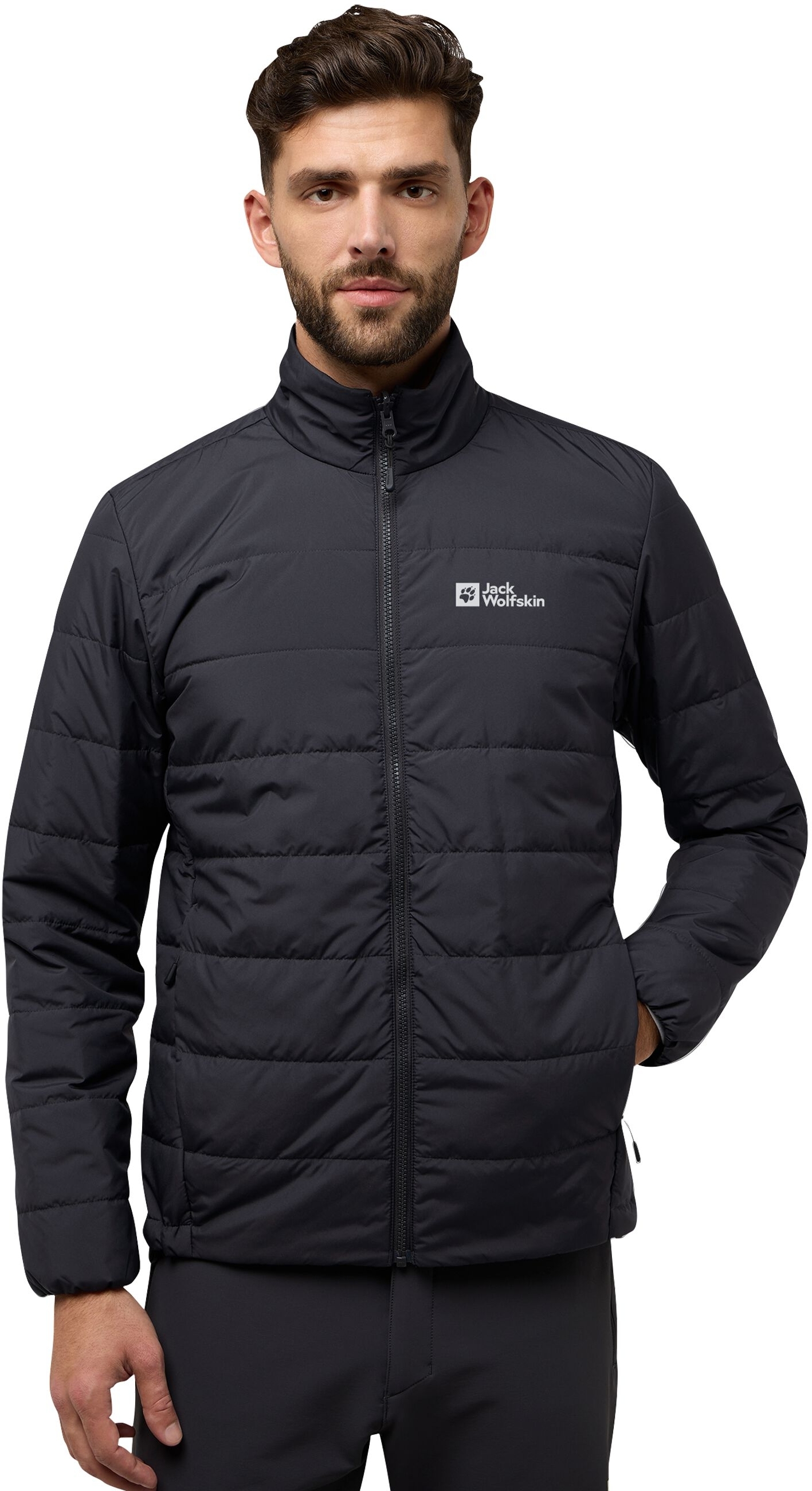 Куртка чоловіча Jack Wolfskin Jasper 3In1 Jkt M A61858_6350 XXL темно-сірафото4