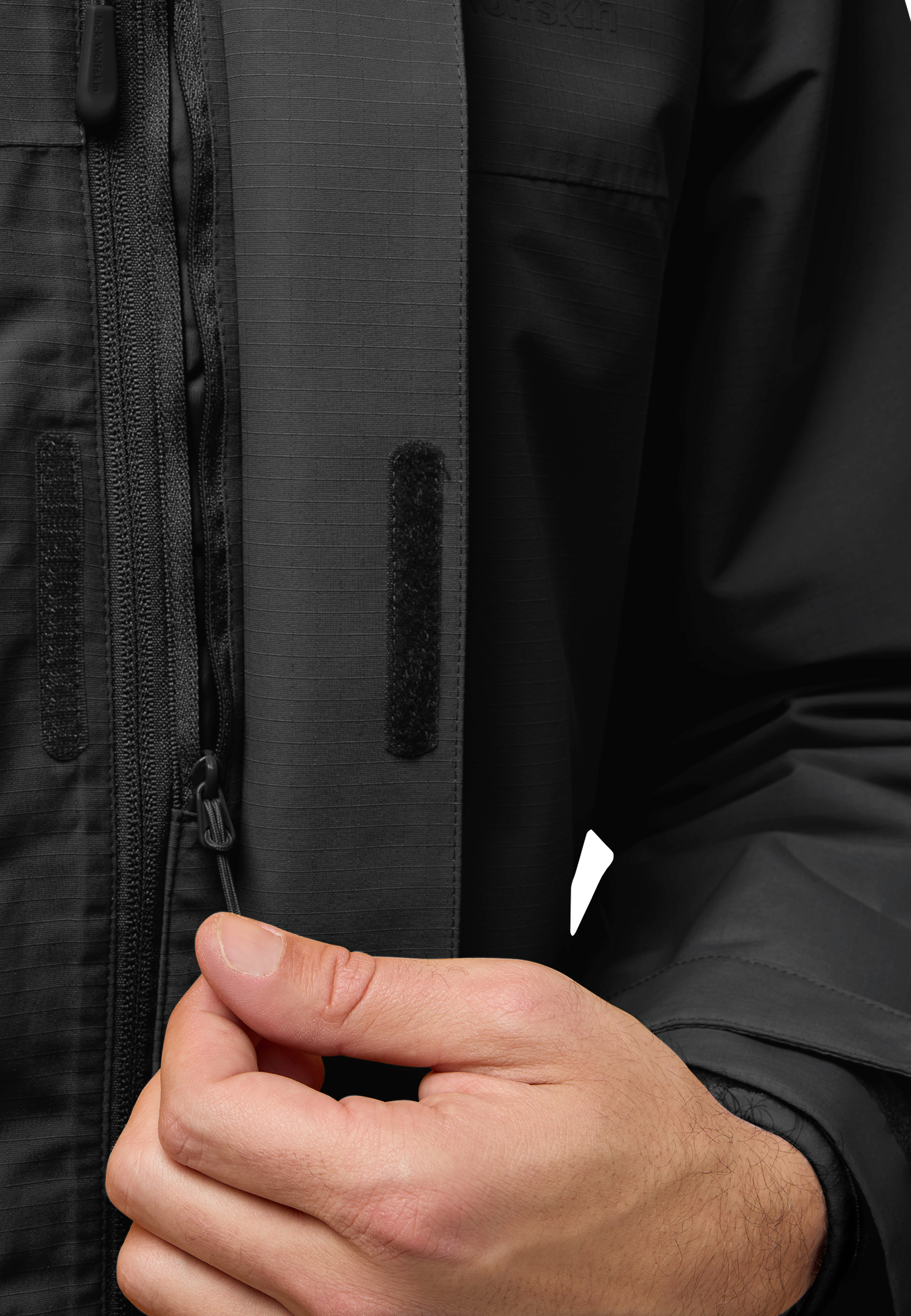 Куртка мужская Jack Wolfskin Altenberg 3In1 Jkt M A61864_6000 XXXL черная фото 9