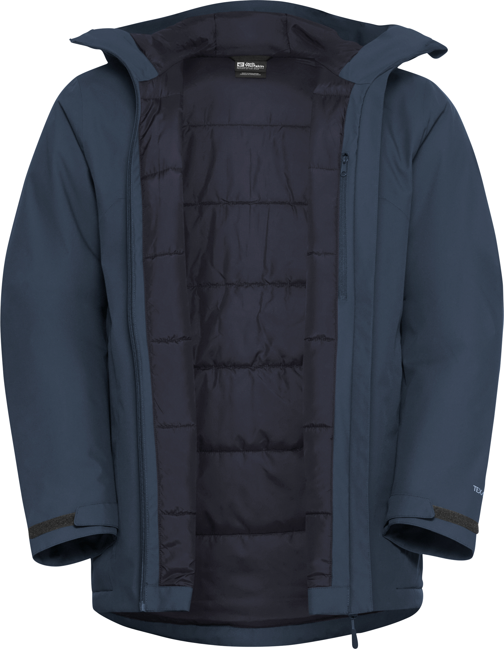 Утепленная куртка мужская Jack Wolfskin Wisper Ins Jkt M A61870_T0352 XXL синяя фото 8