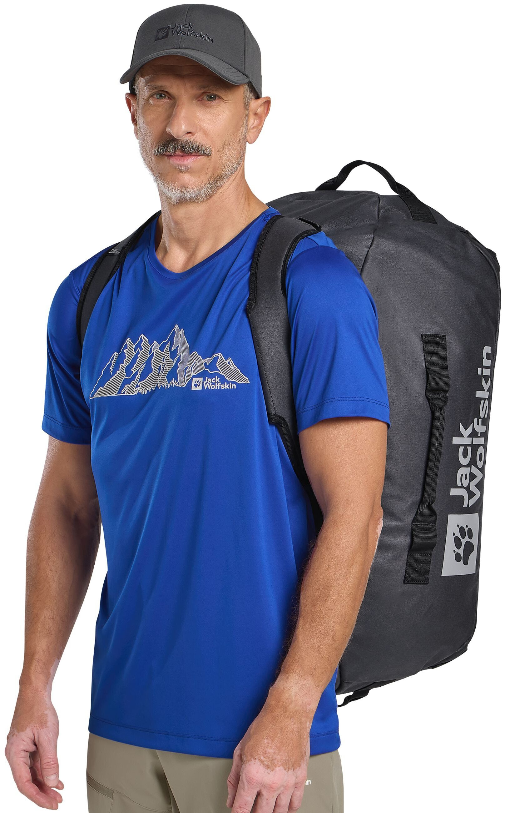 Сумка Jack Wolfskin All-In Duffle 65 A62112_6350 темно-сірафото8