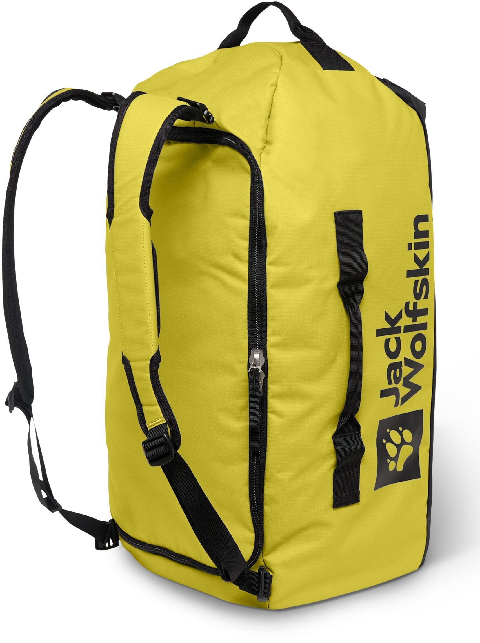 Сумка Jack Wolfskin All-In Duffle 65 A62112_M0053 желтая фото 3