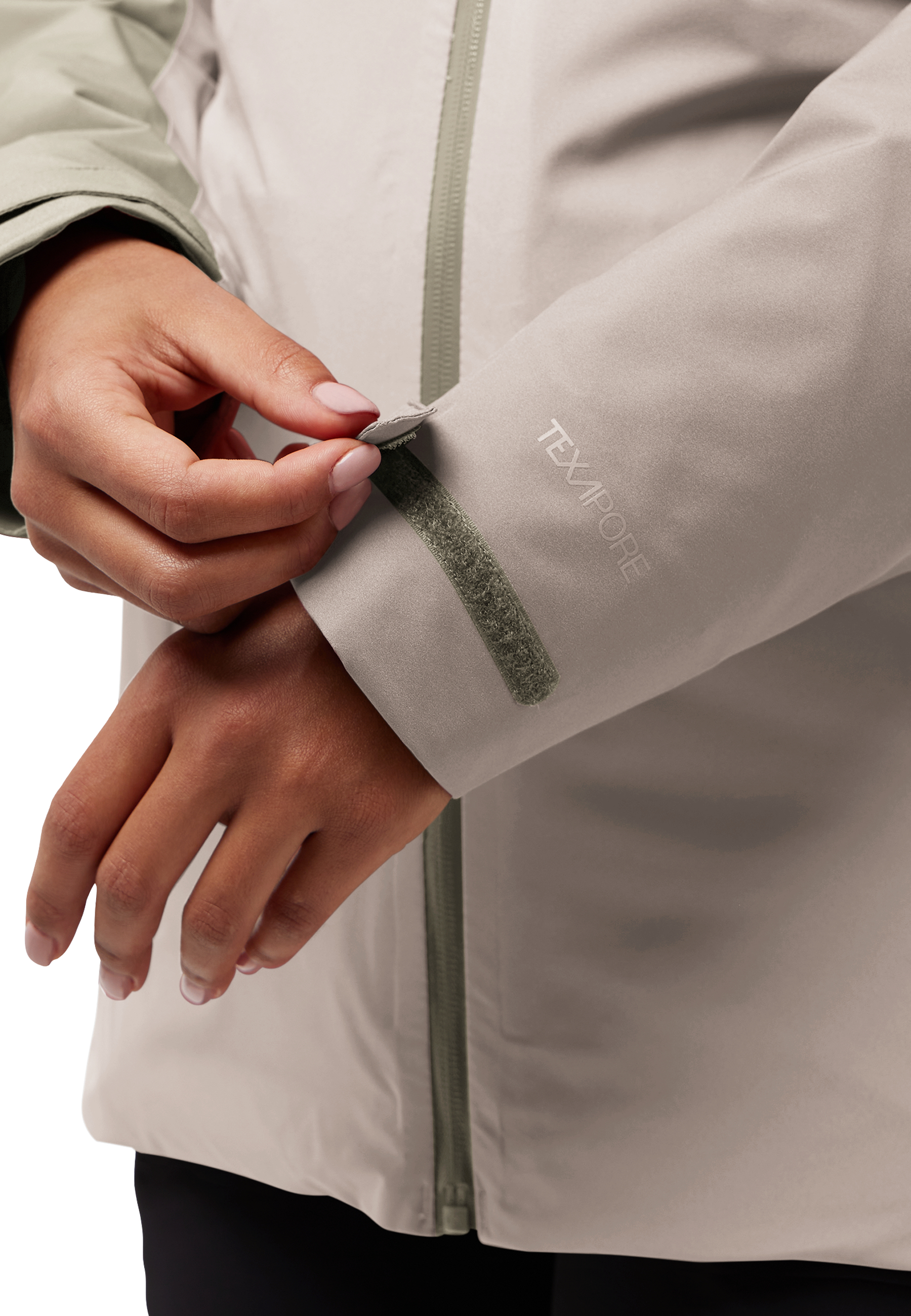 Куртка жіноча Jack Wolfskin Hunberg 3In1 Jkt W A62510_A0056 XL бежевафото7