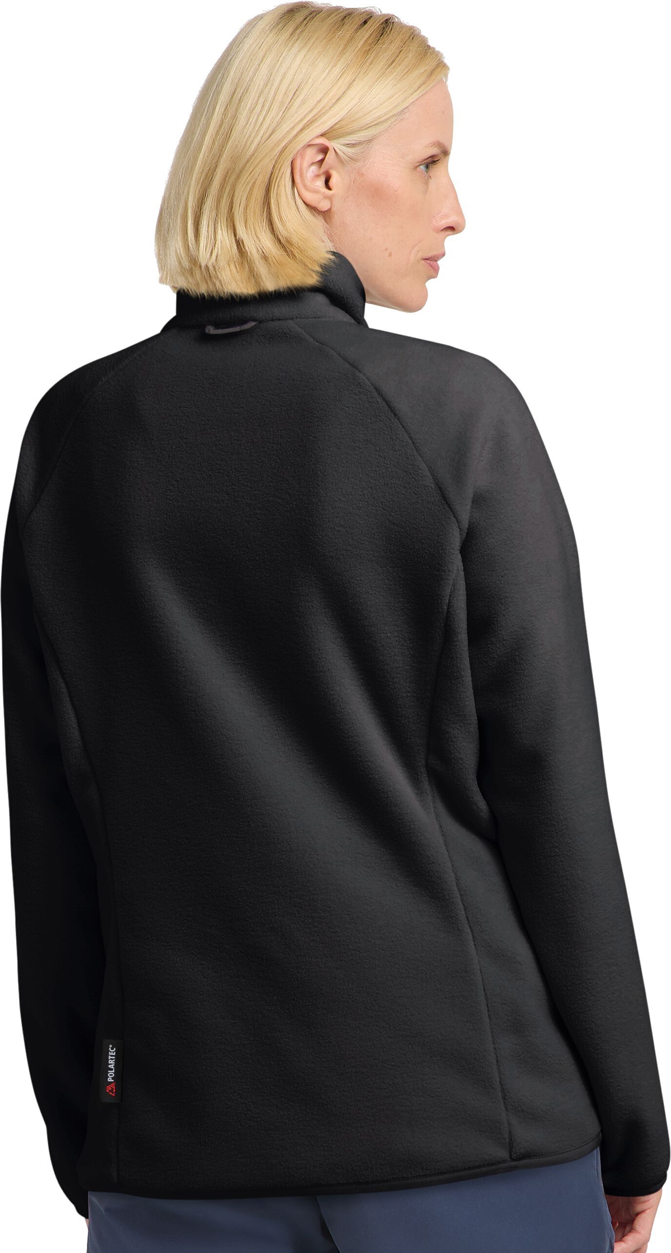 Кофта флисовая женская Jack Wolfskin Moonrise Fz W A63263_6000 XL черная фото 2