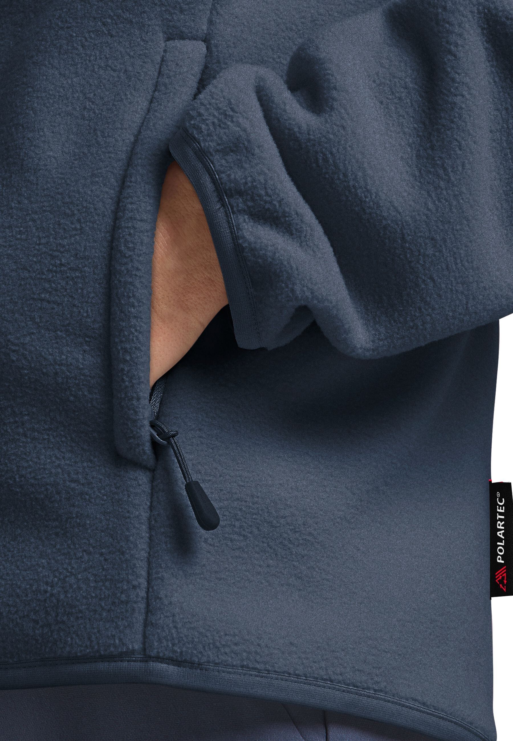 Кофта флисовая женская Jack Wolfskin Moonrise Fz W A63263_C0412 XXL синяя фото 7