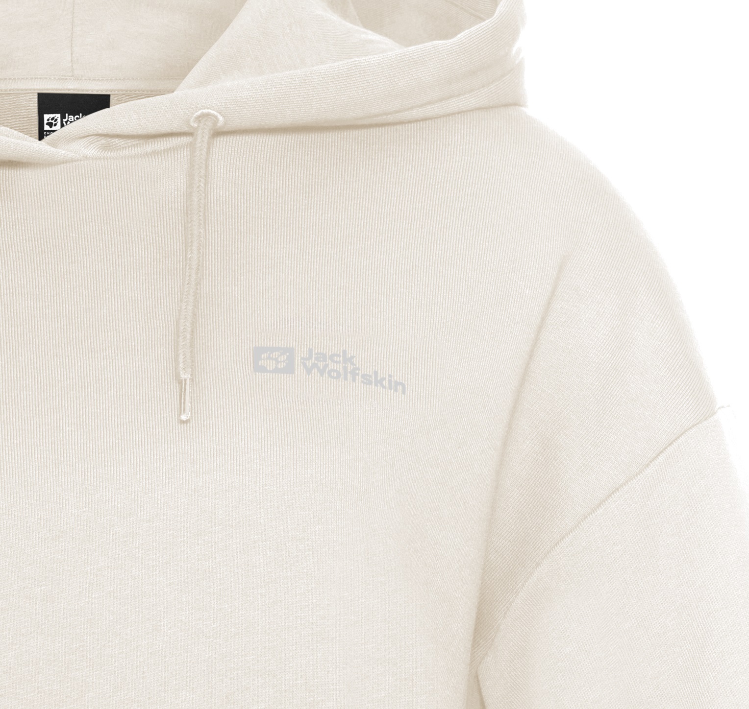 Худі жіноче Jack Wolfskin Essential Hoodie W A63848_5127 L молочнийфото6