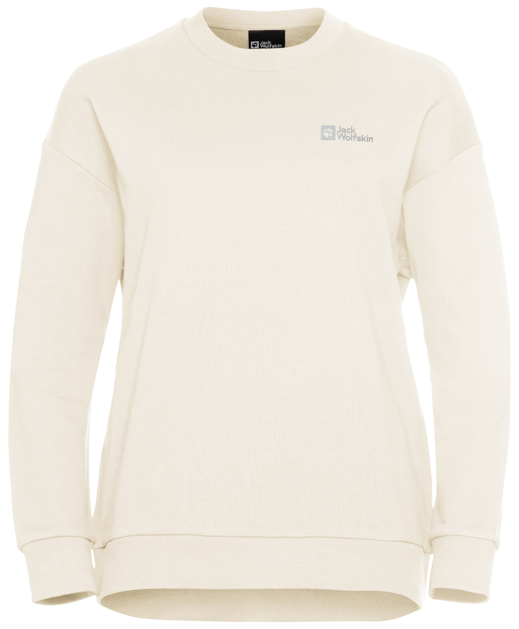 Свитшот женский Jack Wolfskin Essential Crewneck W A63871_5127 L бежевый фото 6