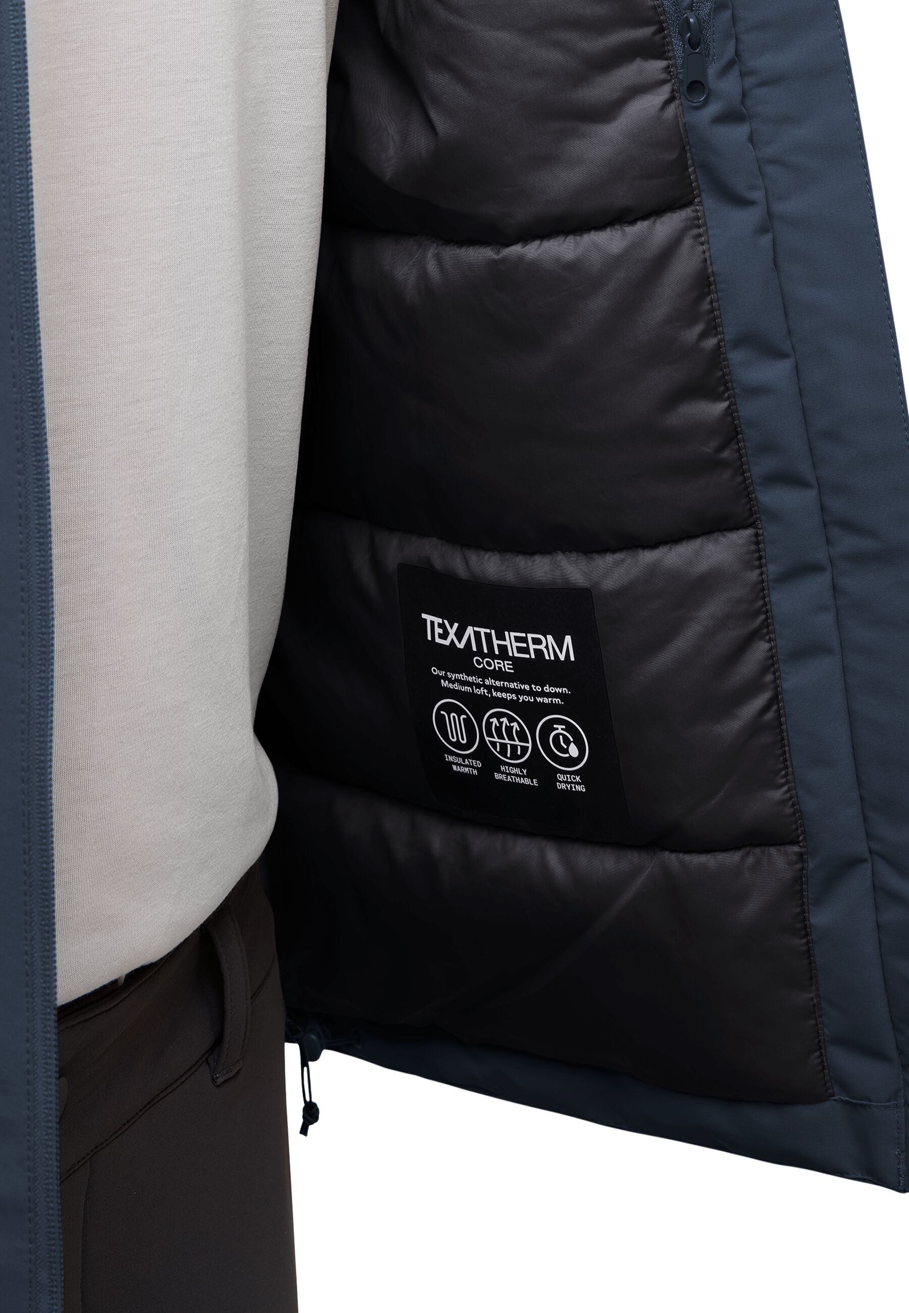 Куртка утепленная мужская Jack Wolfskin Jasper Ins Jkt M A61872_C0412 S синяя фото 6