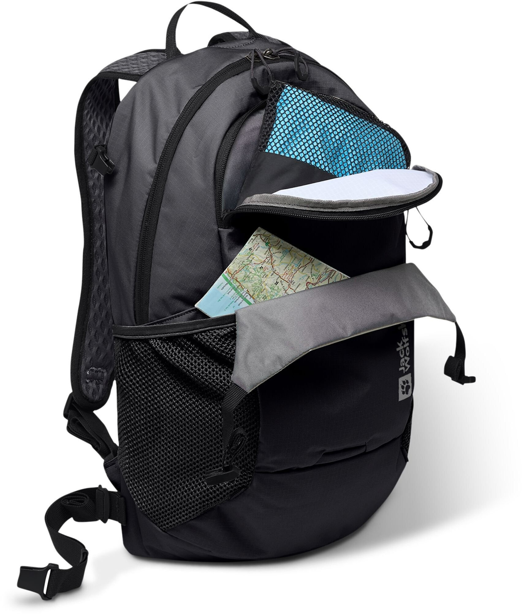 Рюкзак Jack Wolfskin Velocity 20 A64003_6350 темно-сірийфото6