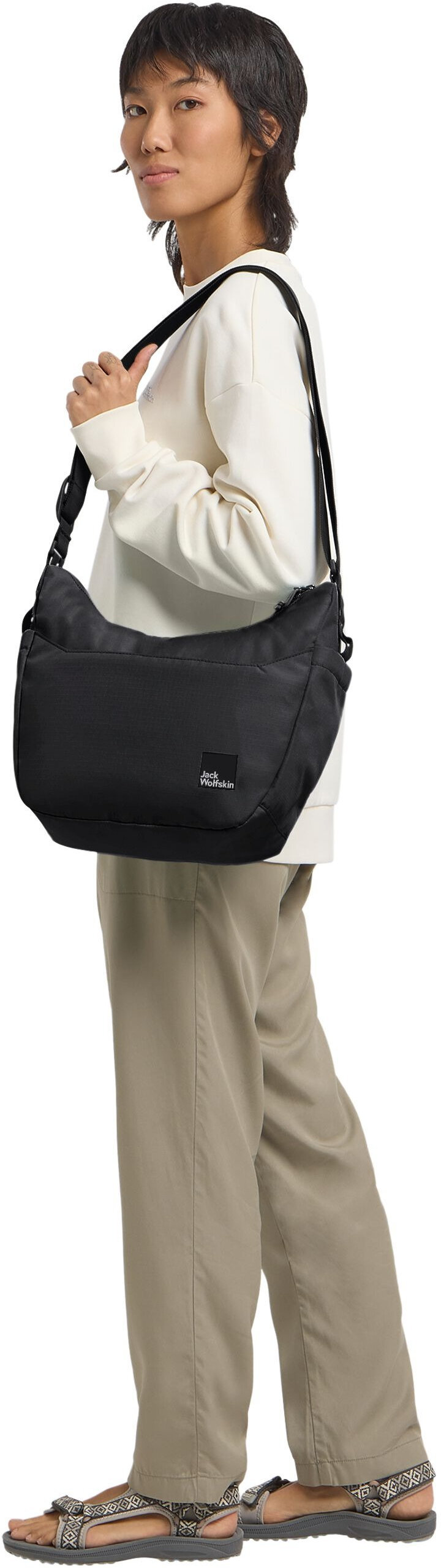 Сумка женская Jack Wolfskin Paraiso A64023_6000 черная фото 9