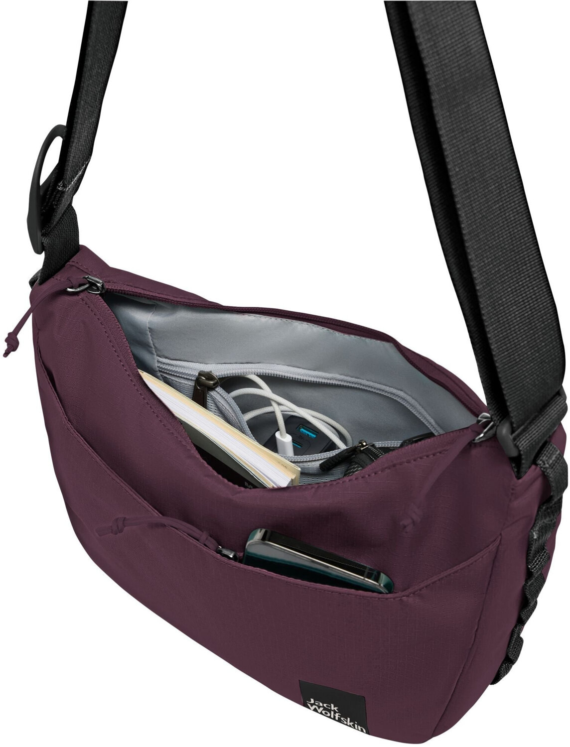 Сумка жіноча Jack Wolfskin Re A64024_I0116 сливовафото