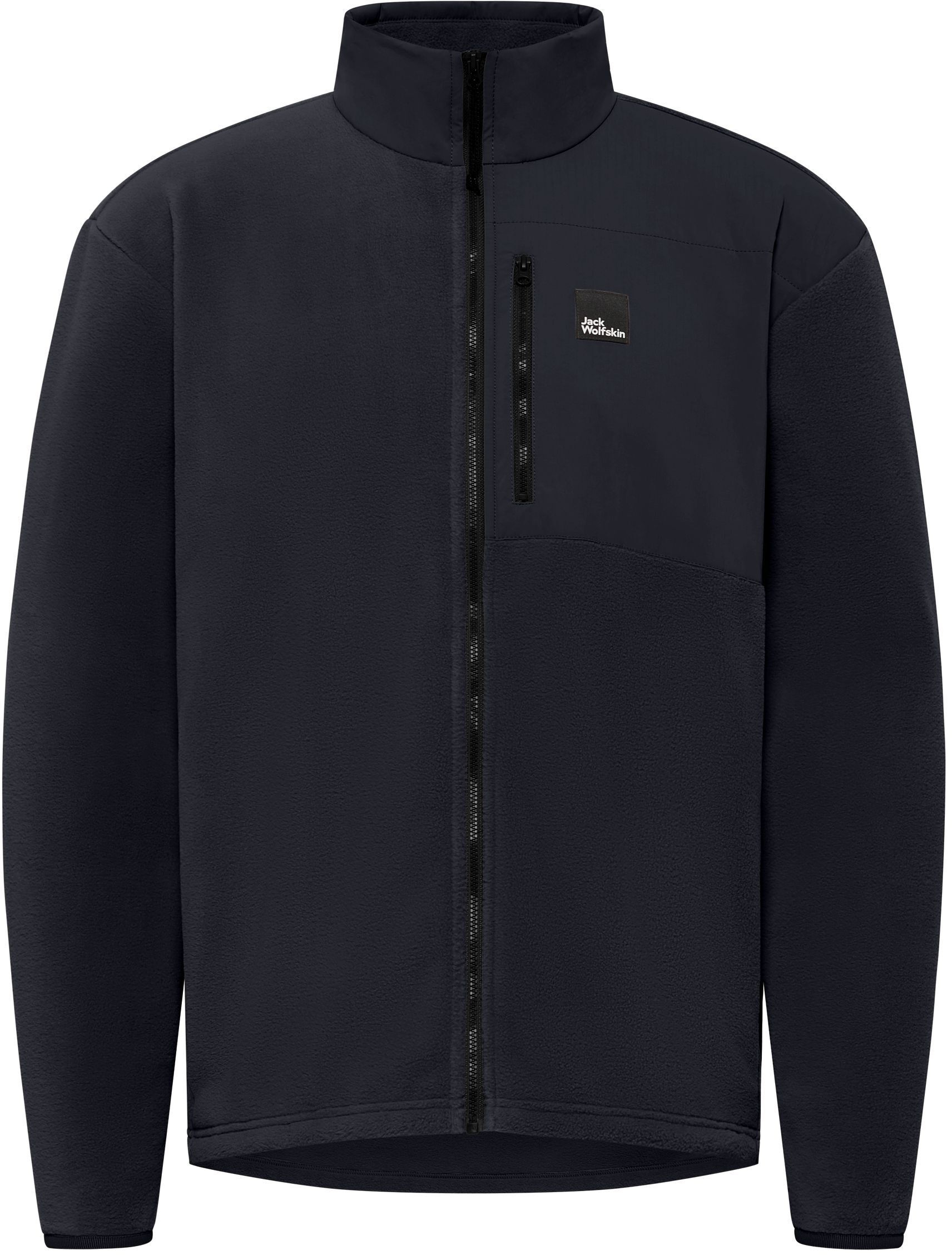 Кофта флисовая мужская Jack Wolfskin Sumetro Fz M A64108_6000 XXL черная фото 8