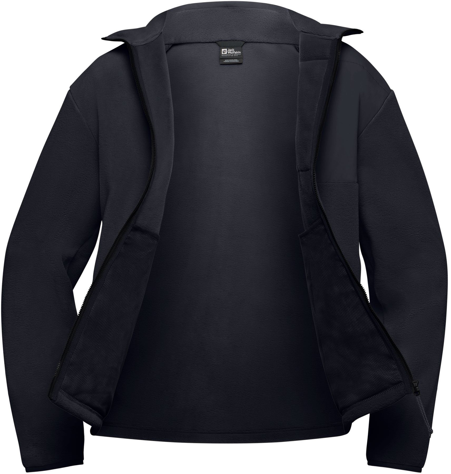 Кофта флисовая мужская Jack Wolfskin Sumetro Fz M A64108_6000 XXL черная фото 9