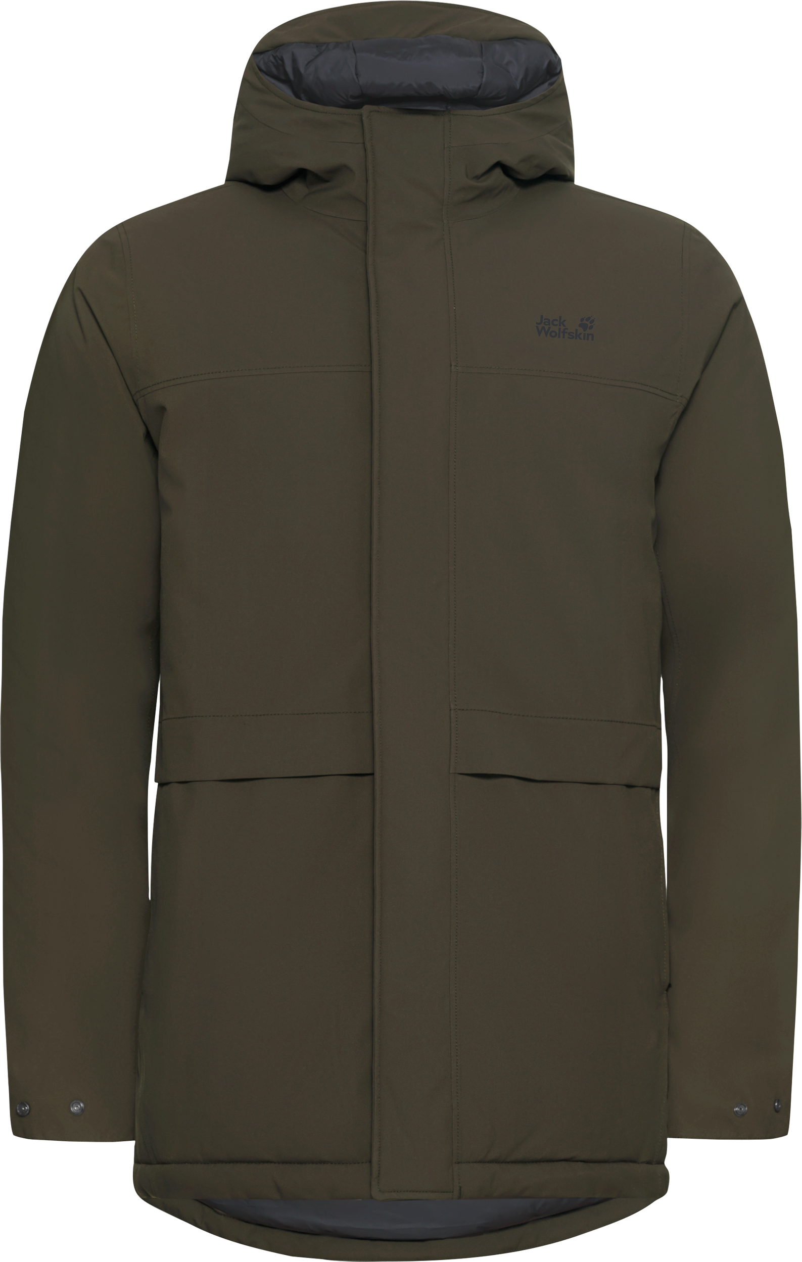 Парка чоловіча Jack Wolfskin Cold Camp Coat M A65022_E0205 XXL хакіфото7