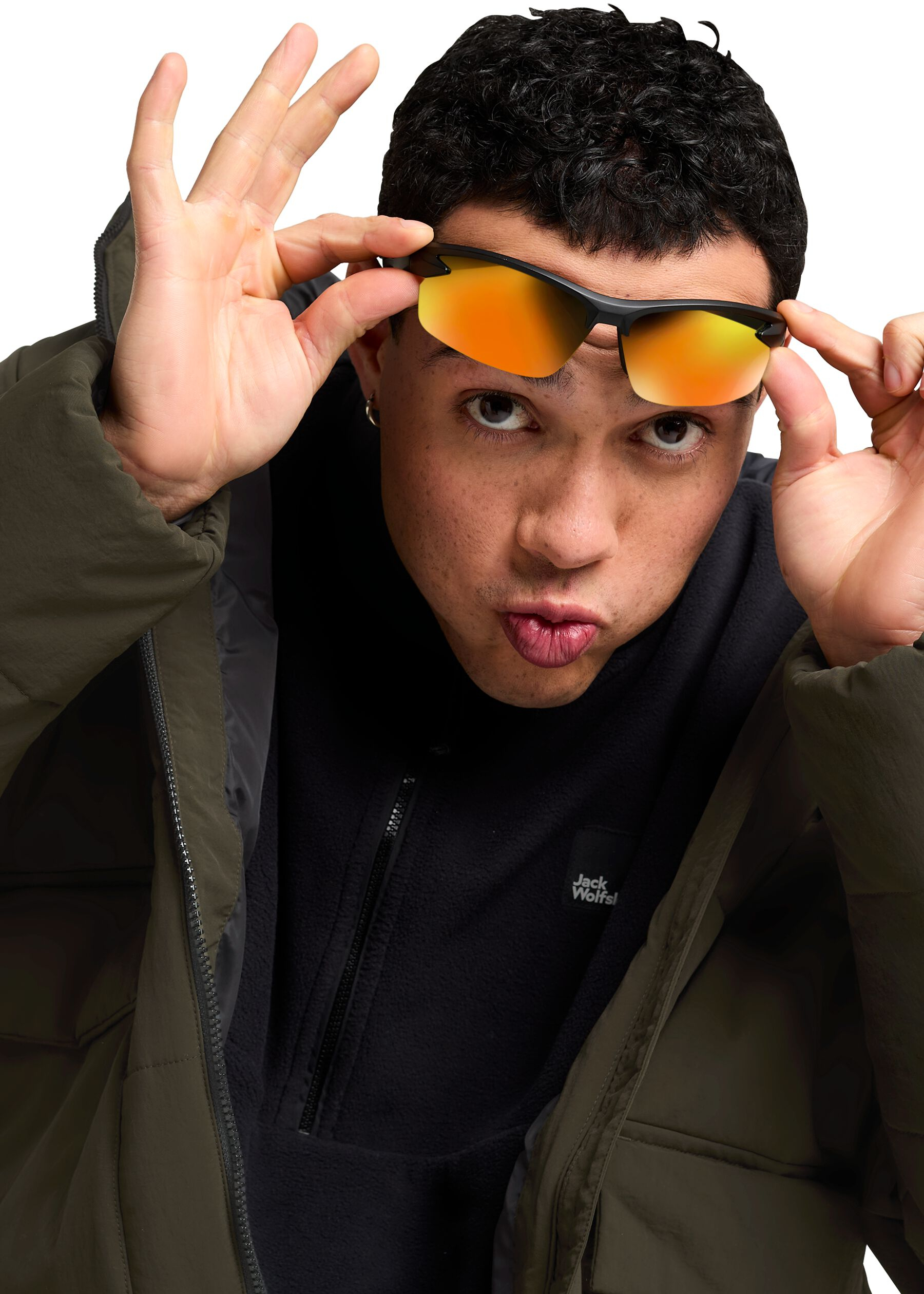 Пуховик мужской Jack Wolfskin Northern Lite Hooded Jkt M A65023_E0205 S хаки фото 