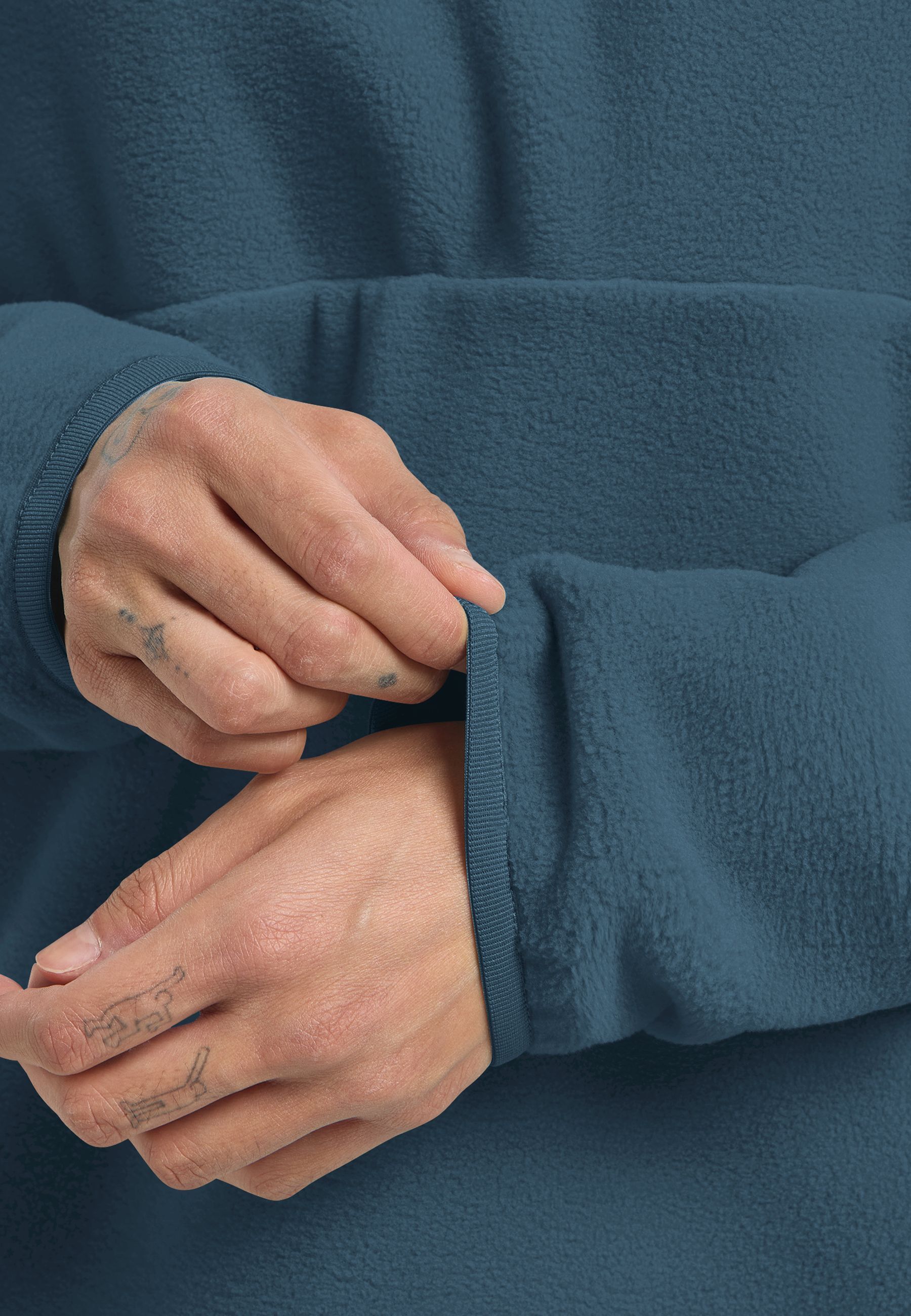 Кофта флісова жіноча Jack Wolfskin Sumetro Hz W A64110_C0539 L синяфото6