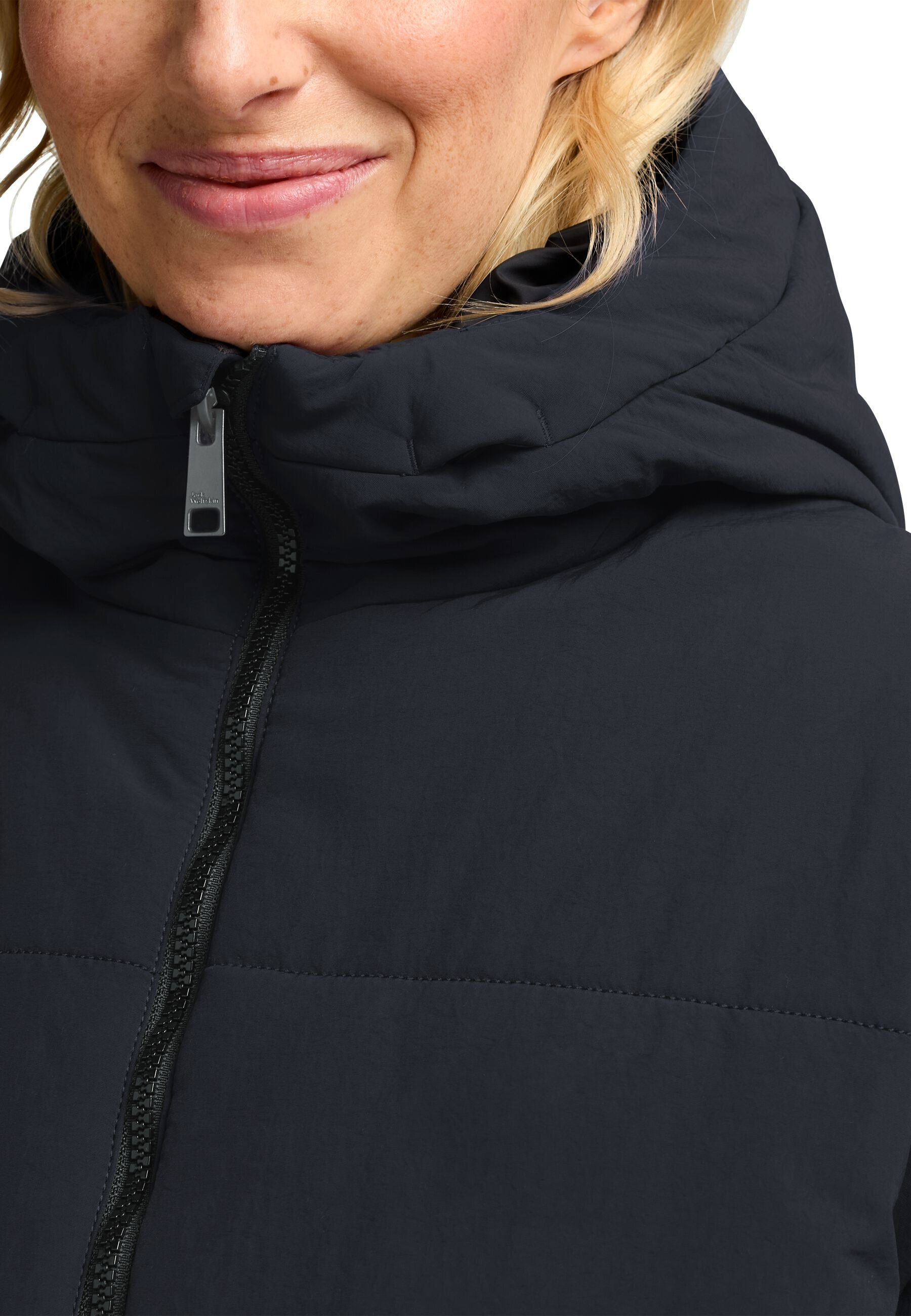 Полупальто женское Jack Wolfskin Northern Lite Coat W A65067_C0413 XL темно- синее фото 5