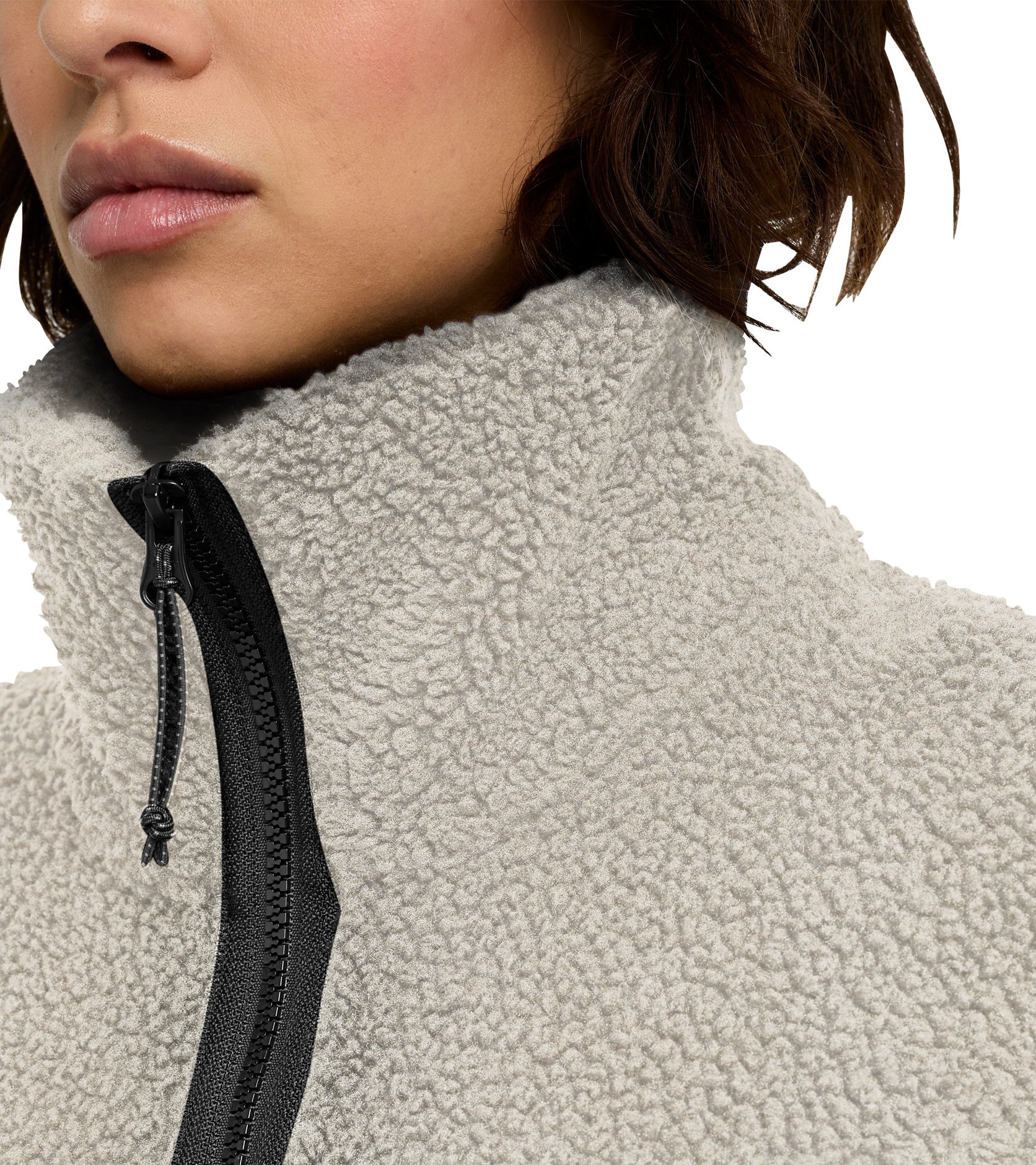 Кофта флисовая женская Jack Wolfskin Stone Lite Jkt W A65072_A0056 S бежевая фото 3