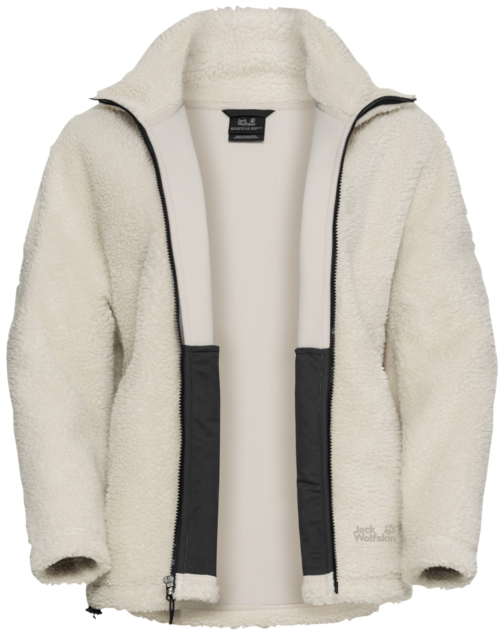 Кофта флисовая женская Jack Wolfskin Stone Lite Jkt W A65072_A0056 S бежевая фото 7