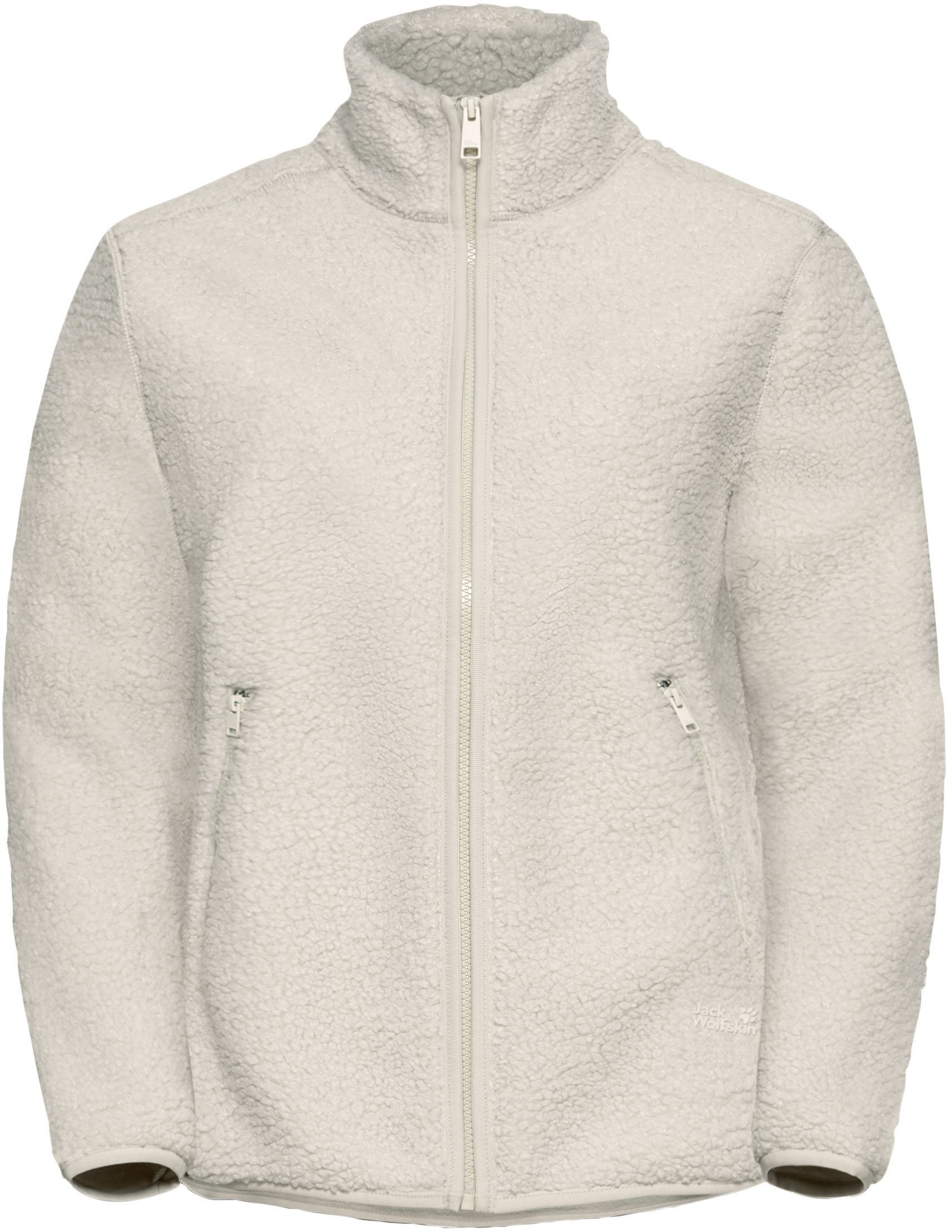 Кофта флисовая женская Jack Wolfskin High Curl Jkt W A65073_A0056 XL бежевая фото 8