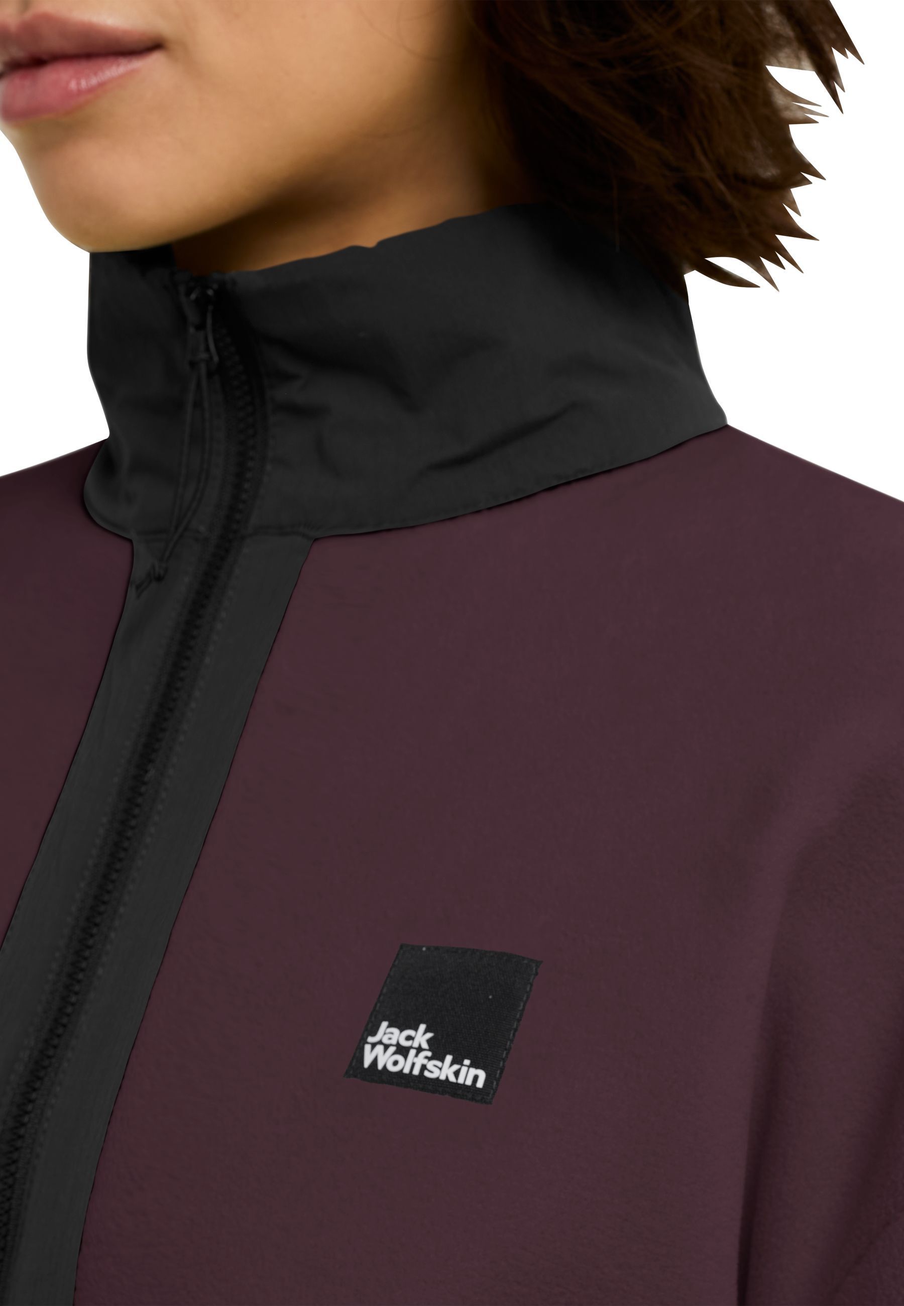 Кофта флісова жіноча Jack Wolfskin Sumetro Fz W A65075_I0116 L сливовафото4