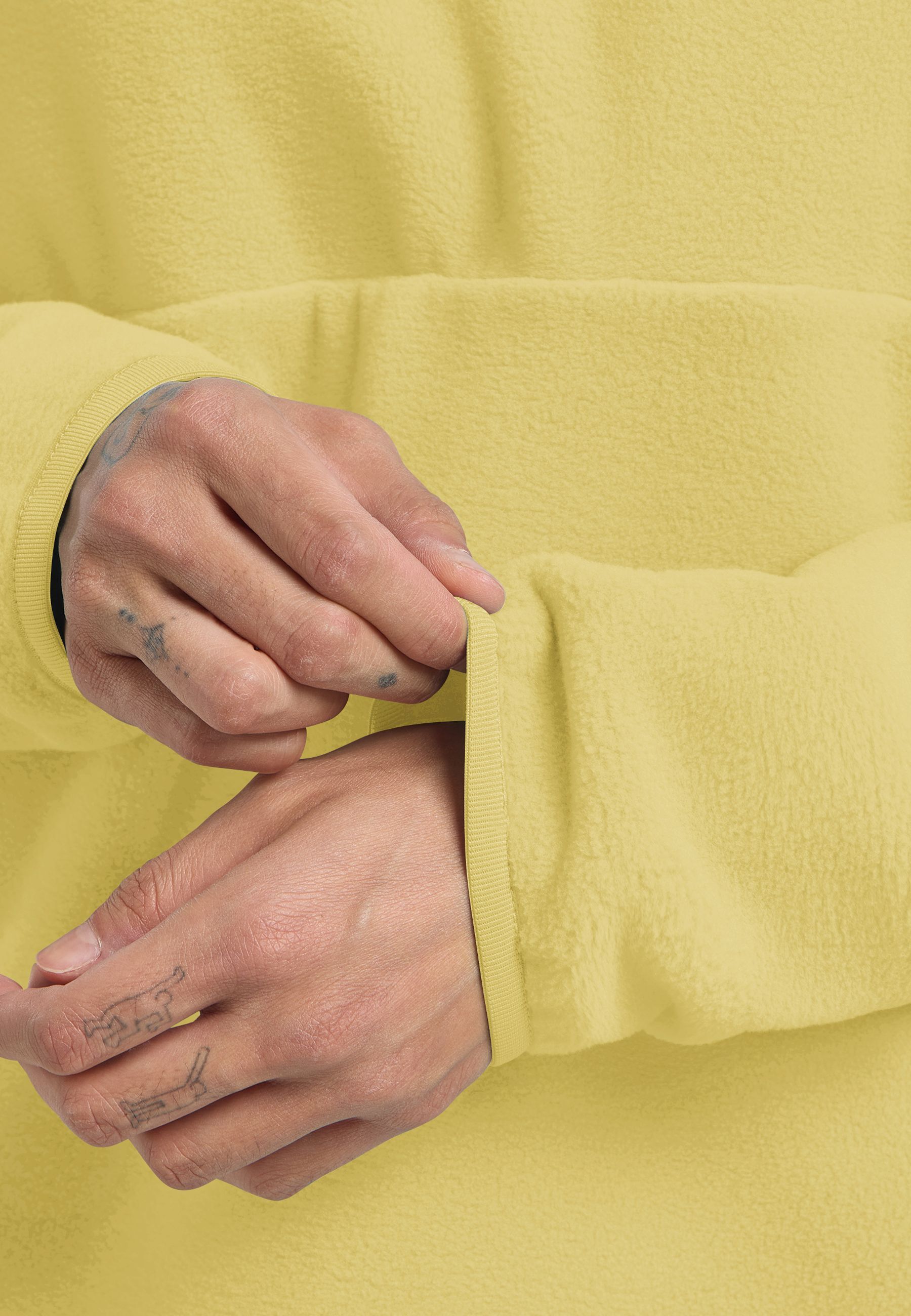 Кофта флісова жіноча Jack Wolfskin Sumetro Hz W A64110_M0064 L жовтафото7