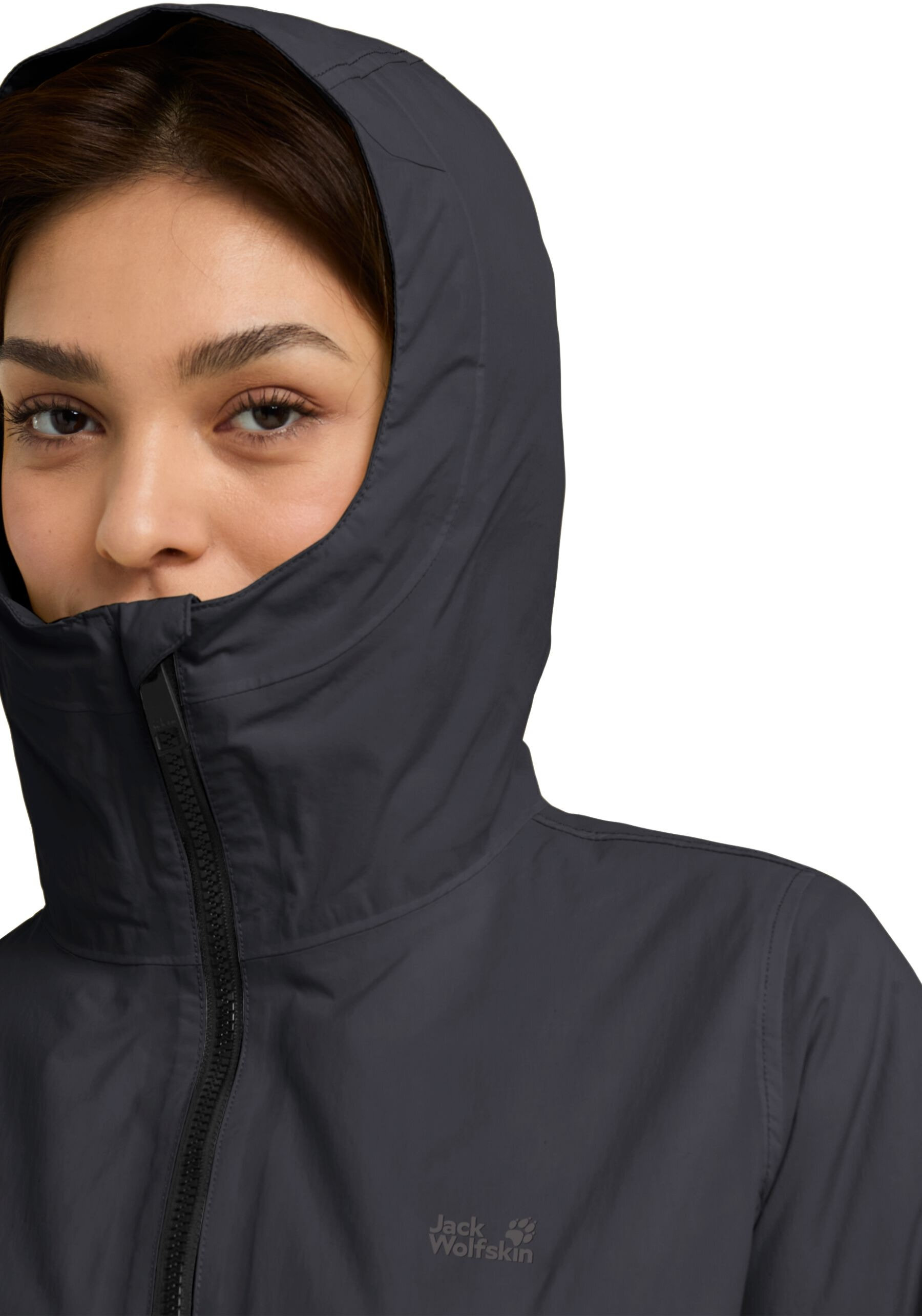 Куртка женская Jack Wolfskin Pamir Jkt W A65092_6000 L черная фото 4