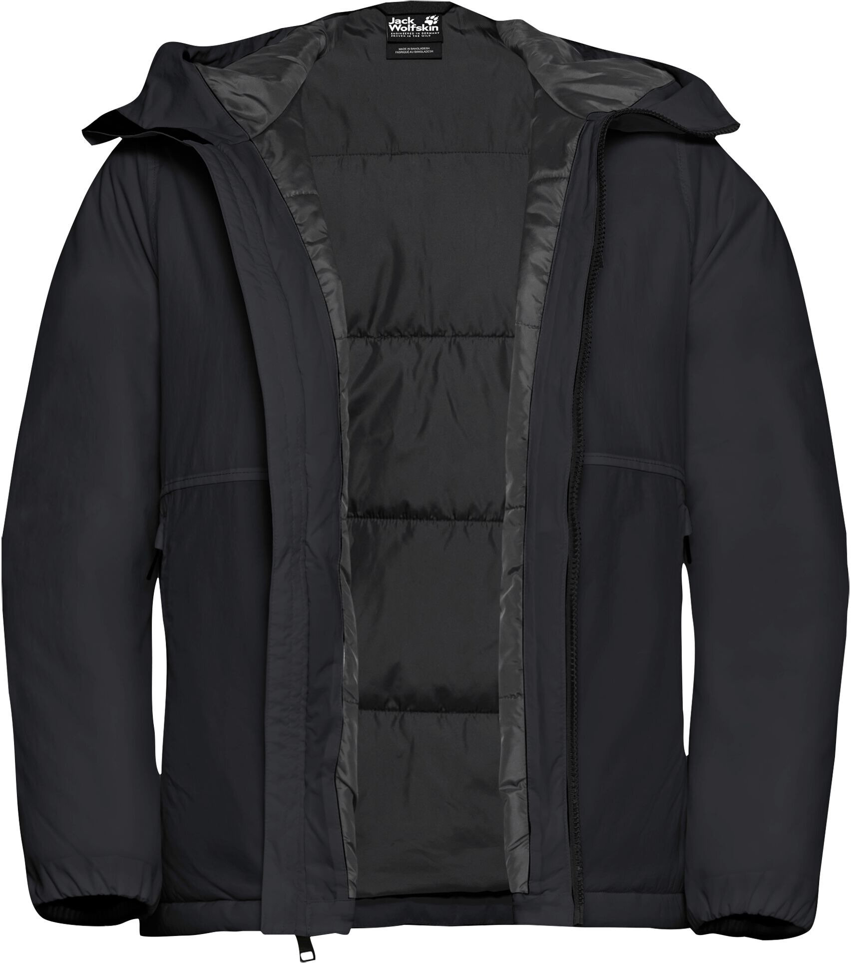 Куртка женская Jack Wolfskin Pamir Jkt W A65092_6000 L черная фото 9