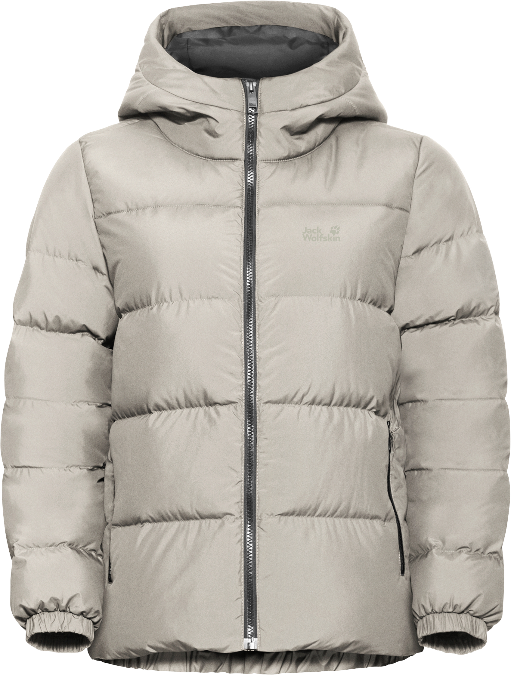 Пуховик женский Jack Wolfskin Frozen Palace Jkt W Rds A65097_A0056 S серый фото 6