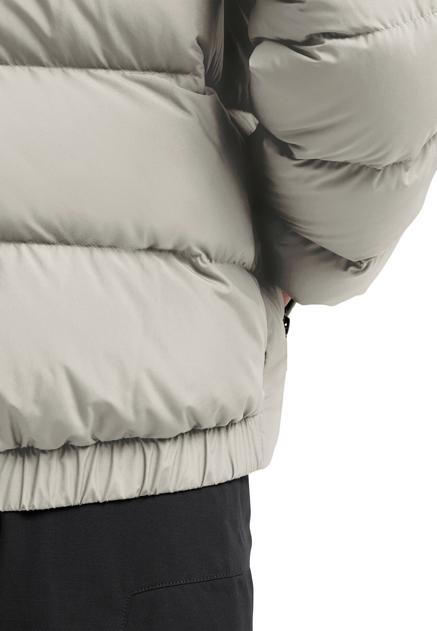 Пуховик женский Jack Wolfskin Frozen Palace Jkt W Rds A65097_A0056 S серый фото 4