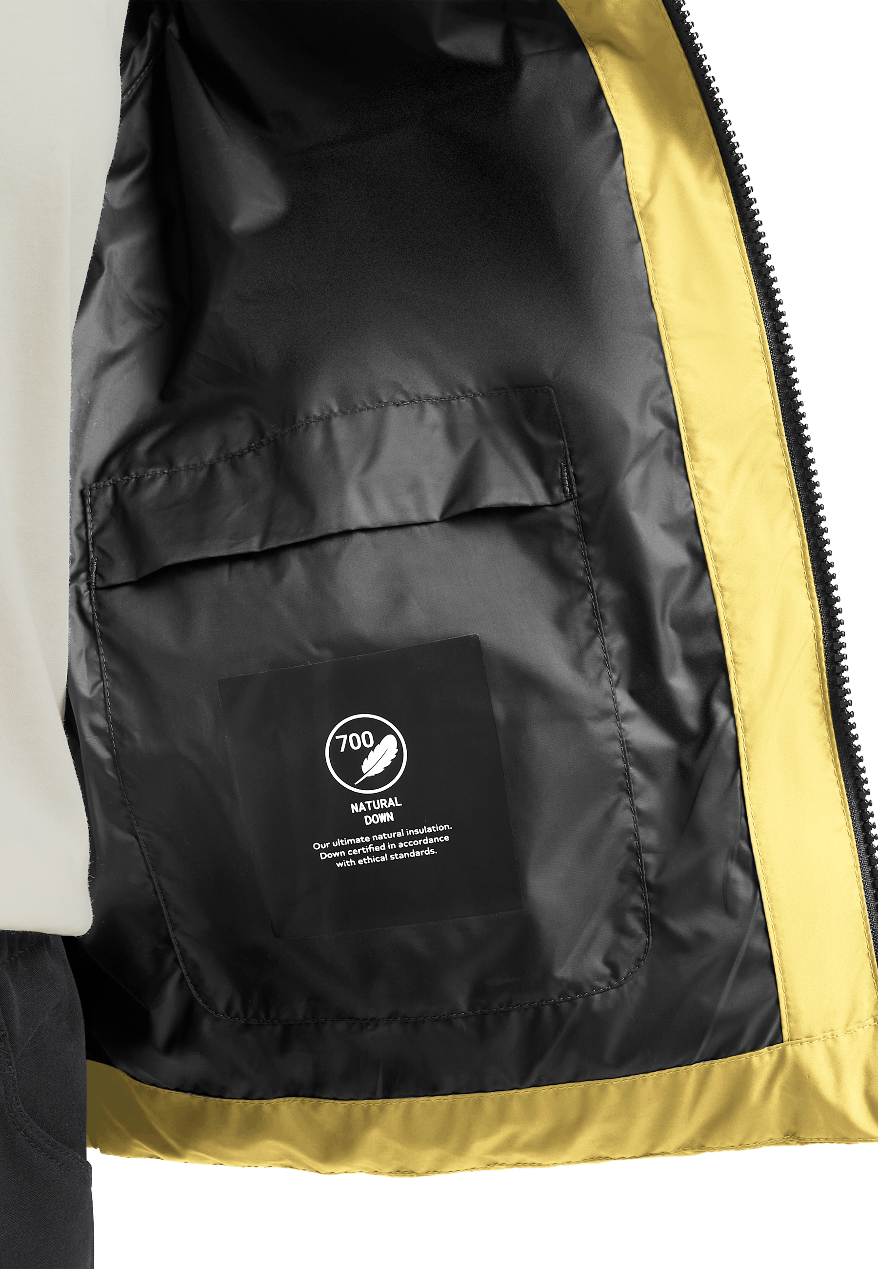 Пуховик женский Jack Wolfskin Frozen Palace Jkt W Rds A65097_M0064 L желтый фото 5