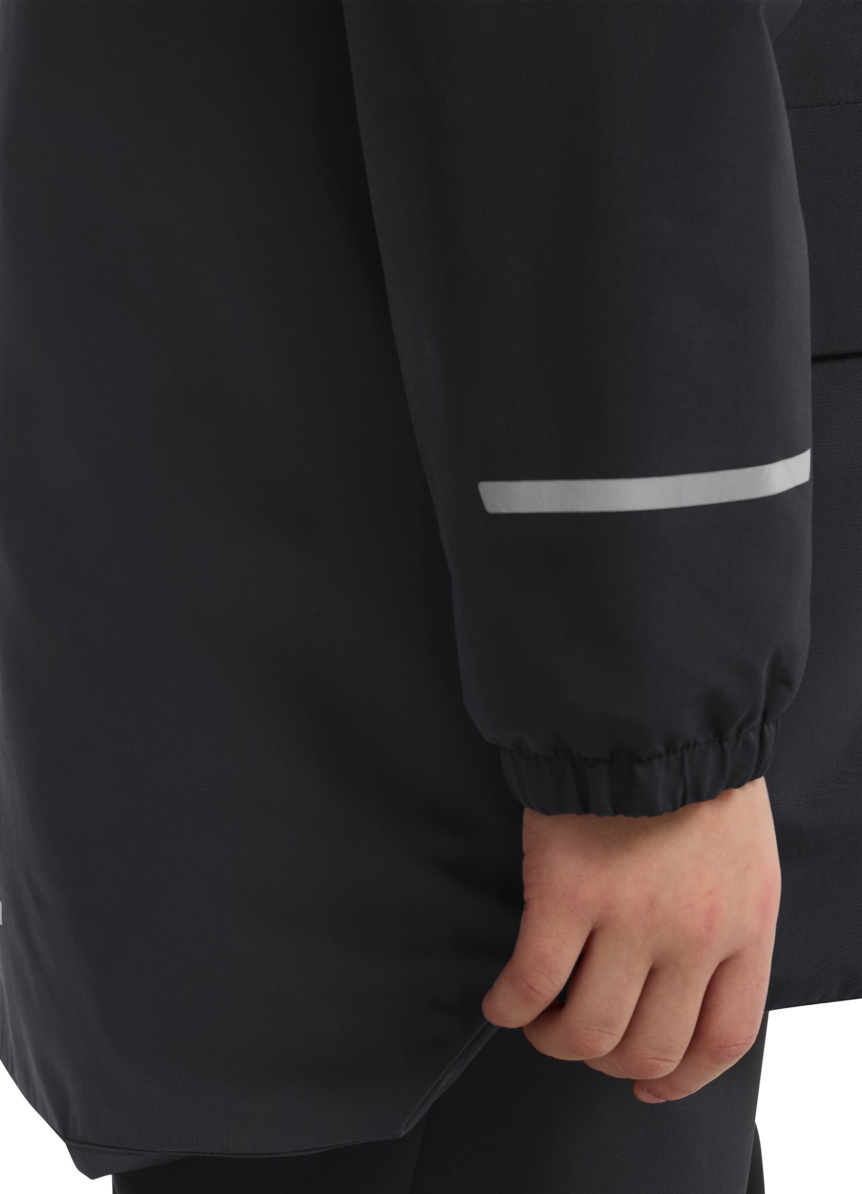 Парка демисезонная детская Jack Wolfskin Canvey Jkt Kids A65314_6000 176 черная фото 6