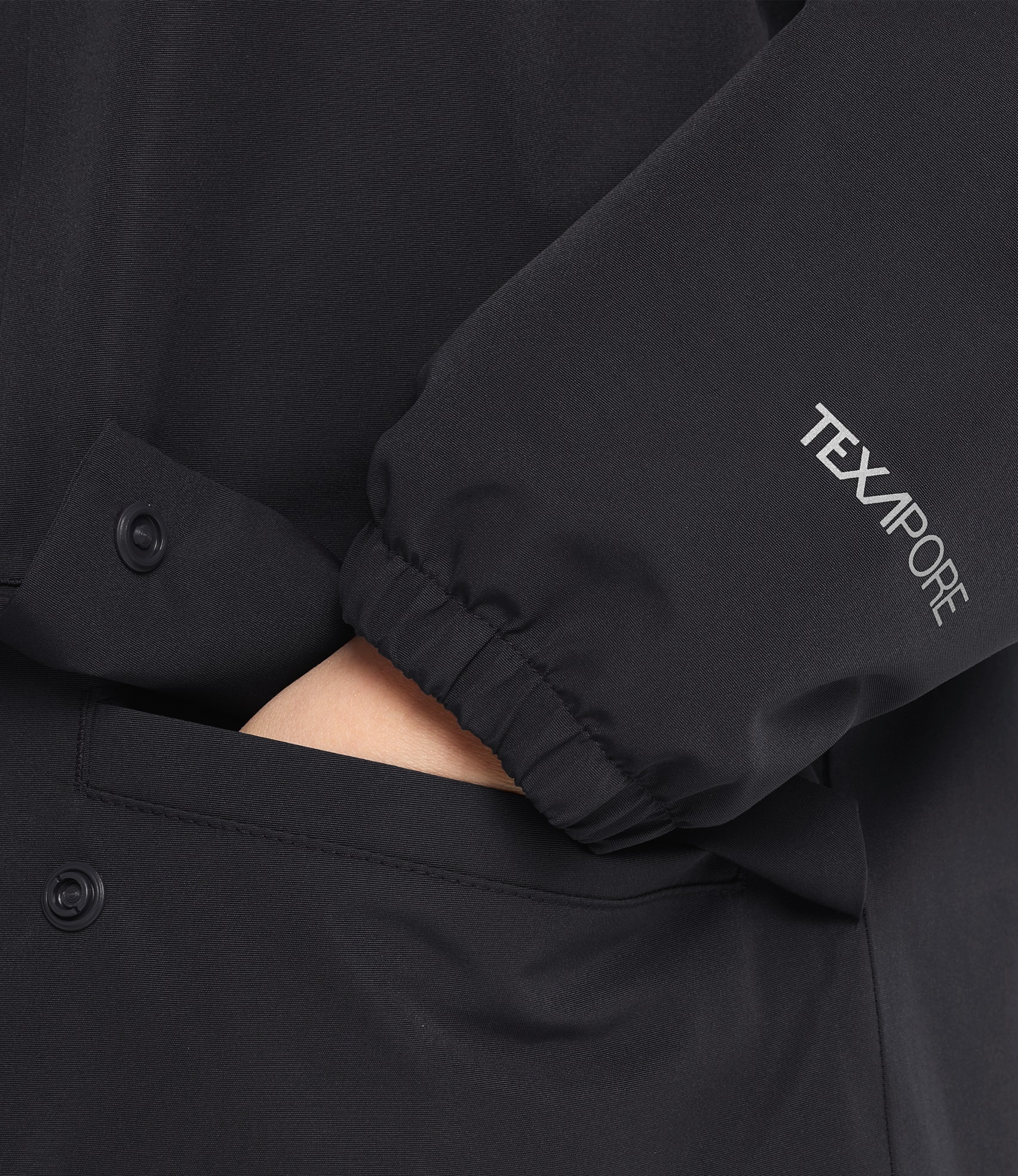 Парка демисезонная детская Jack Wolfskin Canvey Jkt Kids A65314_6000 176 черная фото 5