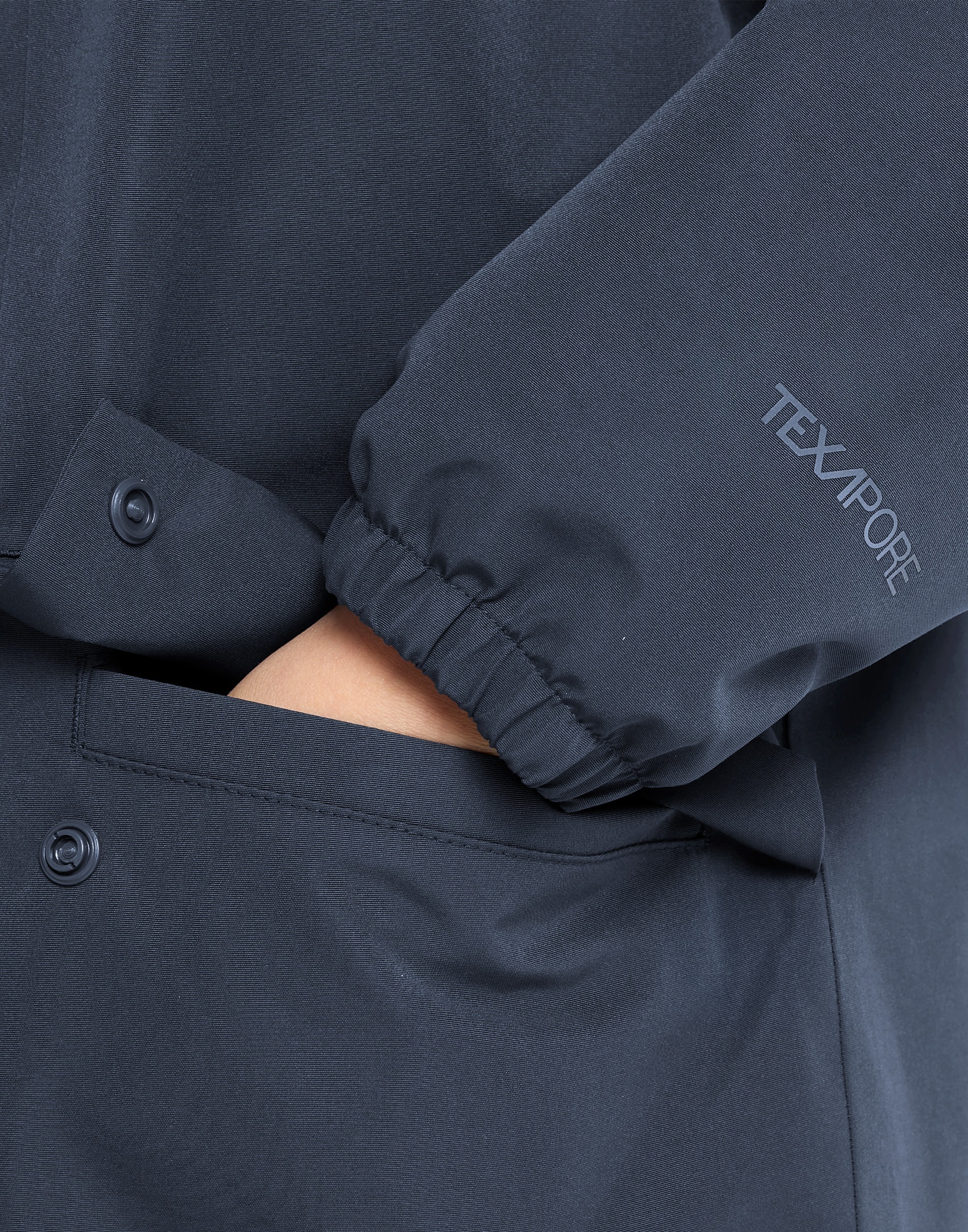 Парка демісезонна дитяча Jack Wolfskin Canvey Jkt Kids A65314_C0412 176 синяфото5