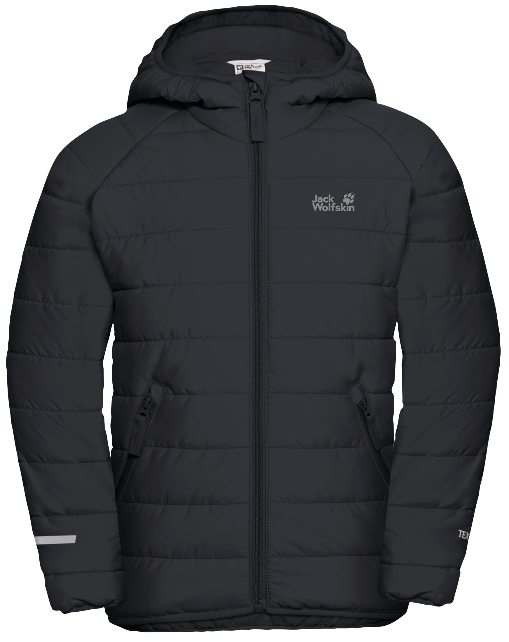 Куртка дитяча Jack Wolfskin New Zenon Jacket K A65455_6350 128 темно-сірафото6