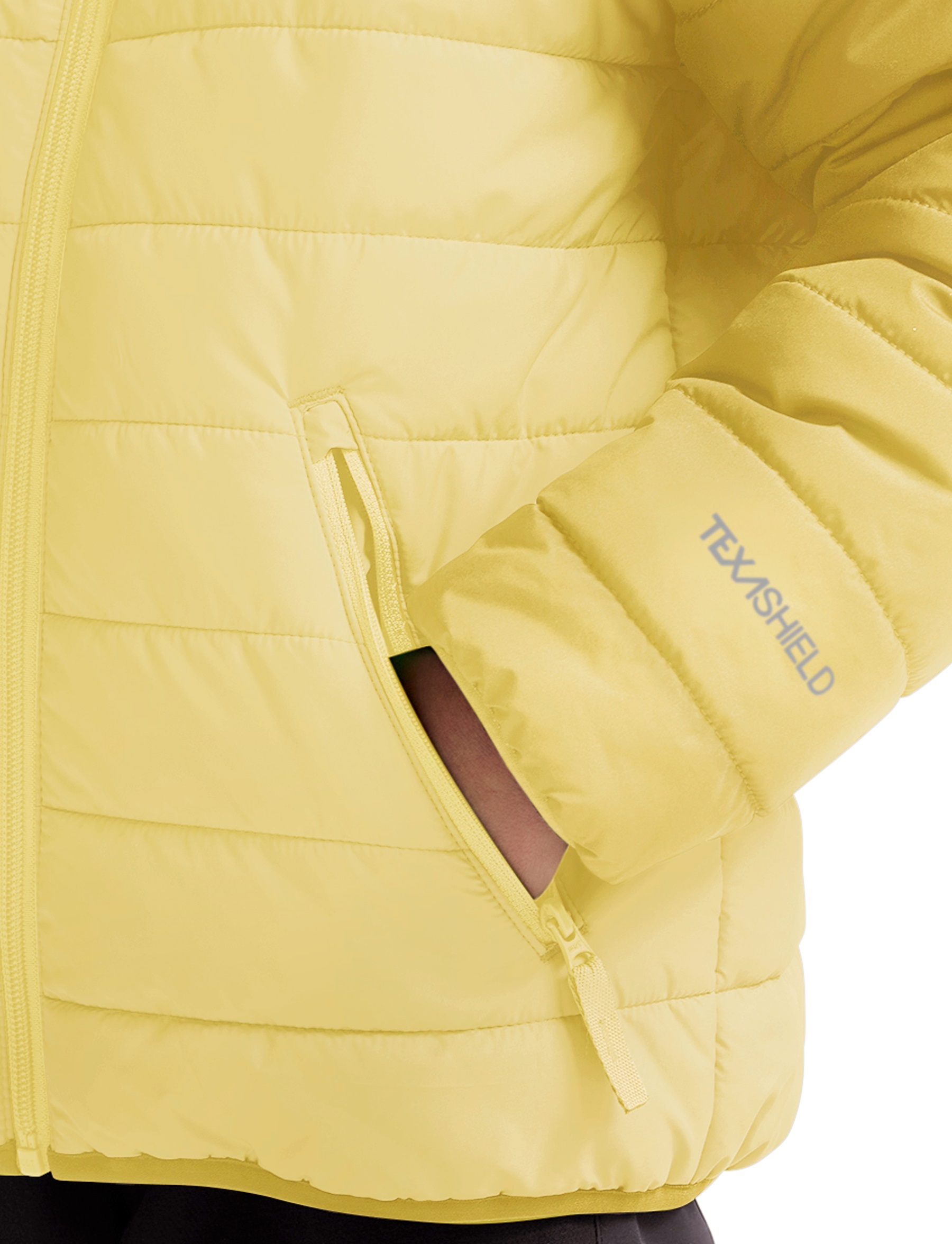 Куртка дитяча Jack Wolfskin New Zenon Jacket K A65455_M0064 152 жовтафото4